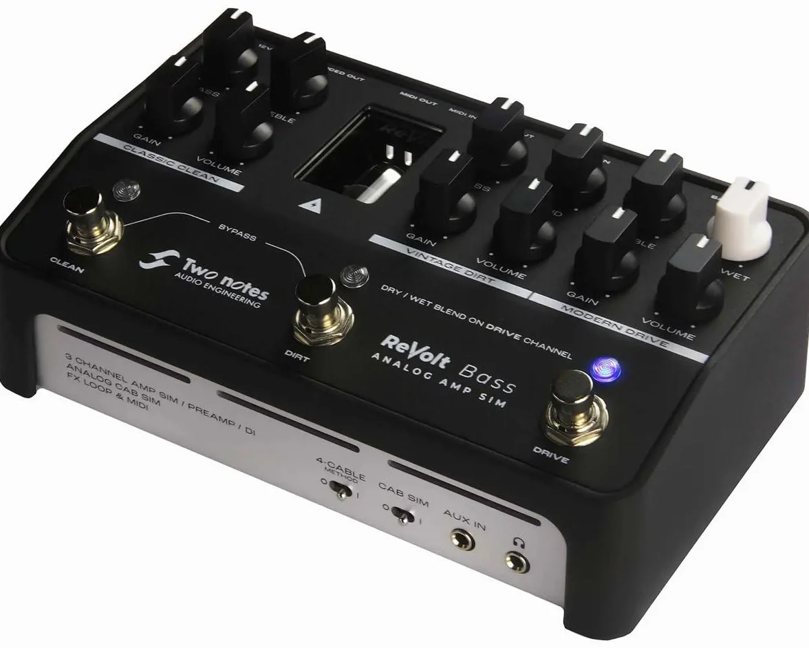 Two Notes Revolt Bass Bass Guitar Amplifier Simulator
