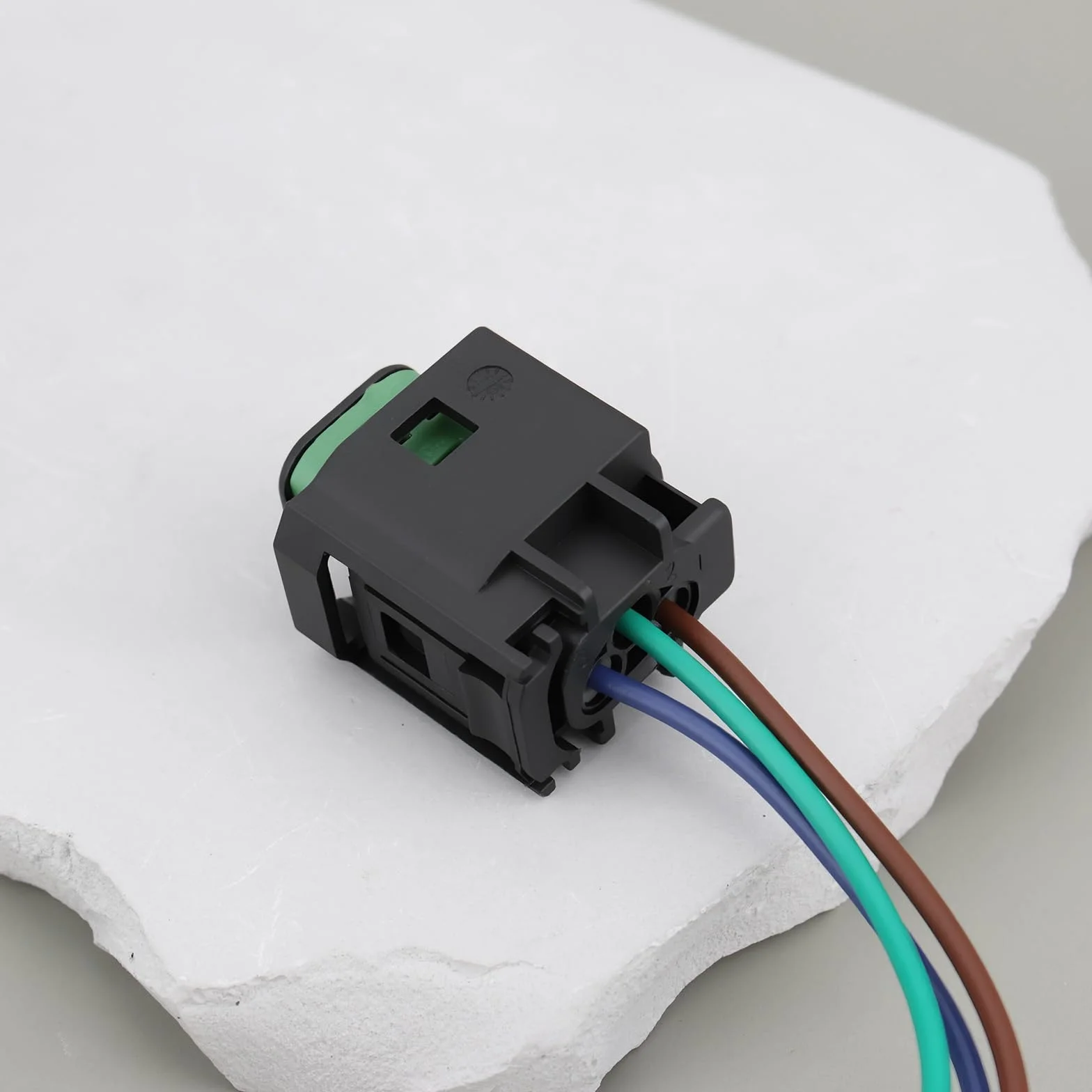 2X Conectores de Cable para Sensor de Aparcamiento PDC 968402-1C Compatible con Peugeot Y Compatible con Citroën (2002-2018 3 Pines)