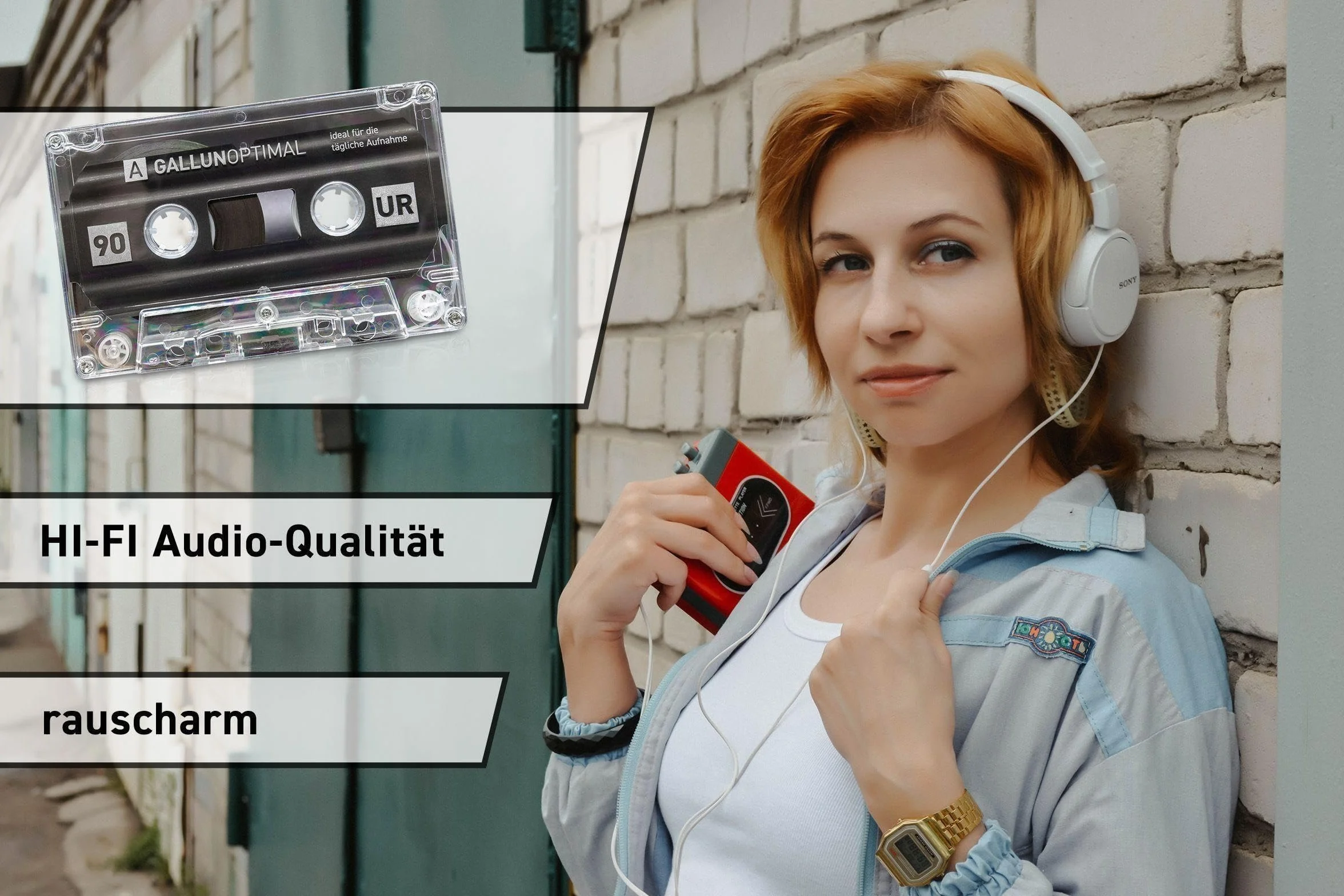 UR90 Casetes de Audio 90 min 5 Cartuchos vacíos