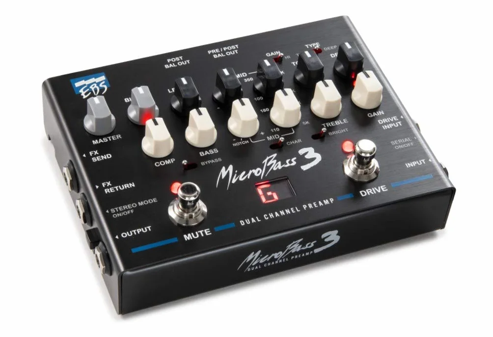 EBS Preamplificador Fuera de borda Profesional Micro Bass 3