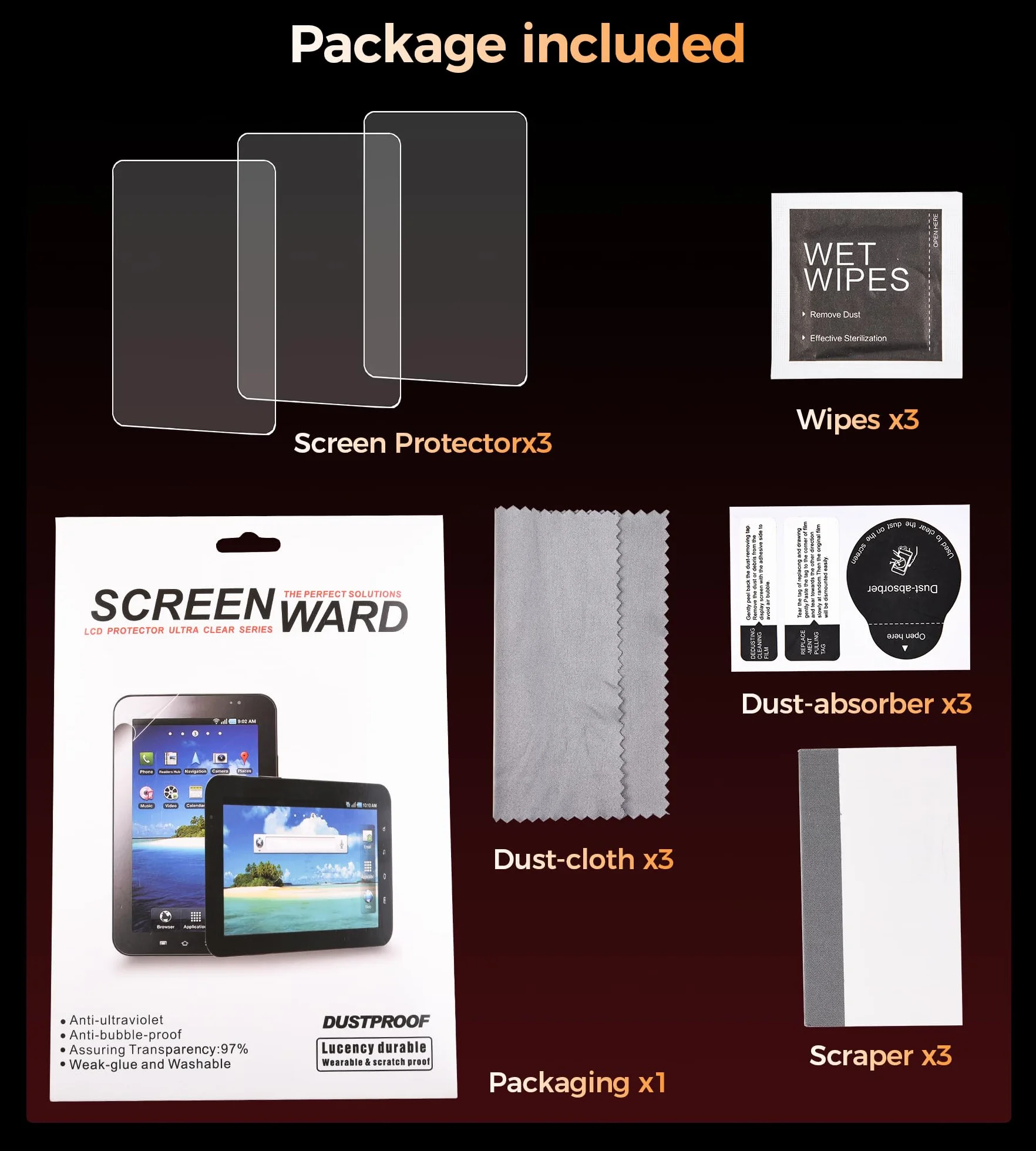 Protectores de pantalla PET para Kindle Paperwhite 7 pulgadas 12ª generación y Kindle Colorsoft Signature Edition 2025