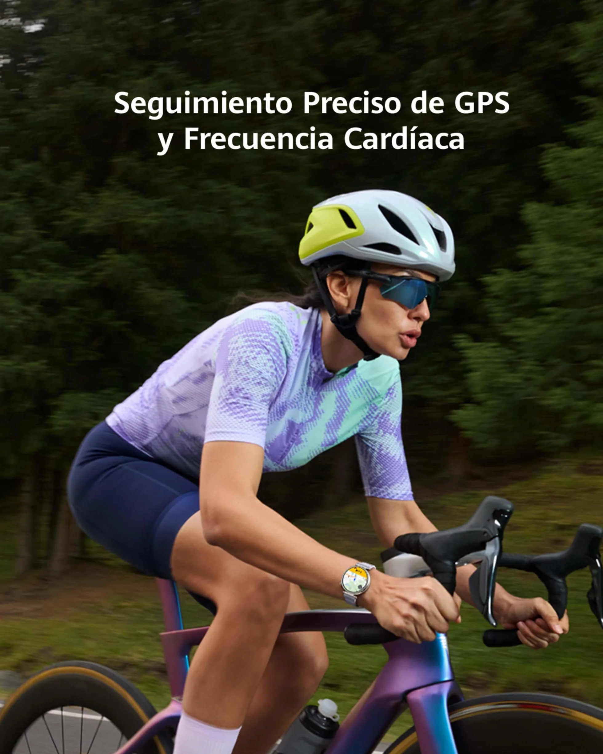 HUAWEI WATCH GT 6 41mm GPS Smartwatch, AMOLED Pantalla Táctil, hasta 14 Días de Autonomía, NFC,Ciclismo,100+Modos Deportivos, Compatible con iOS Android,Monitoreo de Salud, Emotional Wellbeing, Blanco