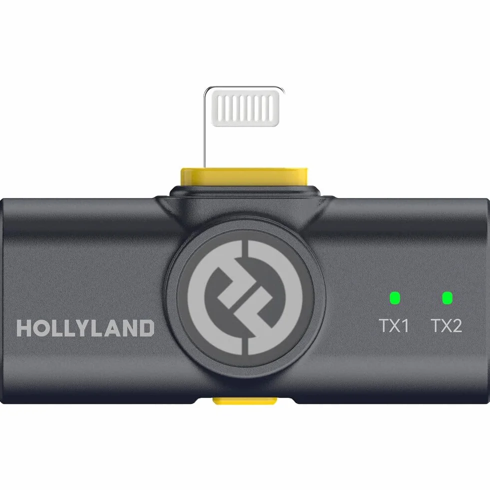 Hollyland Lark M2 L Microphone Lavalier pour iPhone/iPad