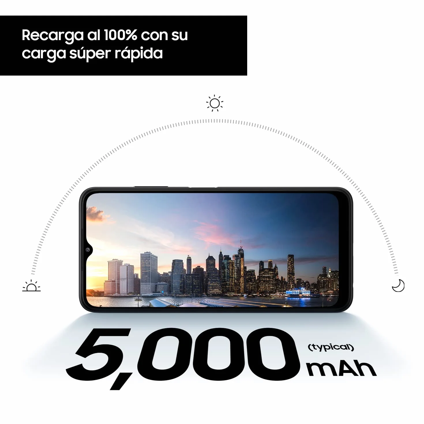 Samsun Galaxy A22 5G Teléfonos móviles 128GB 6.6 Zoll (16.8cm) Dual-SIM Android 11 Gris (Reacondicionado)