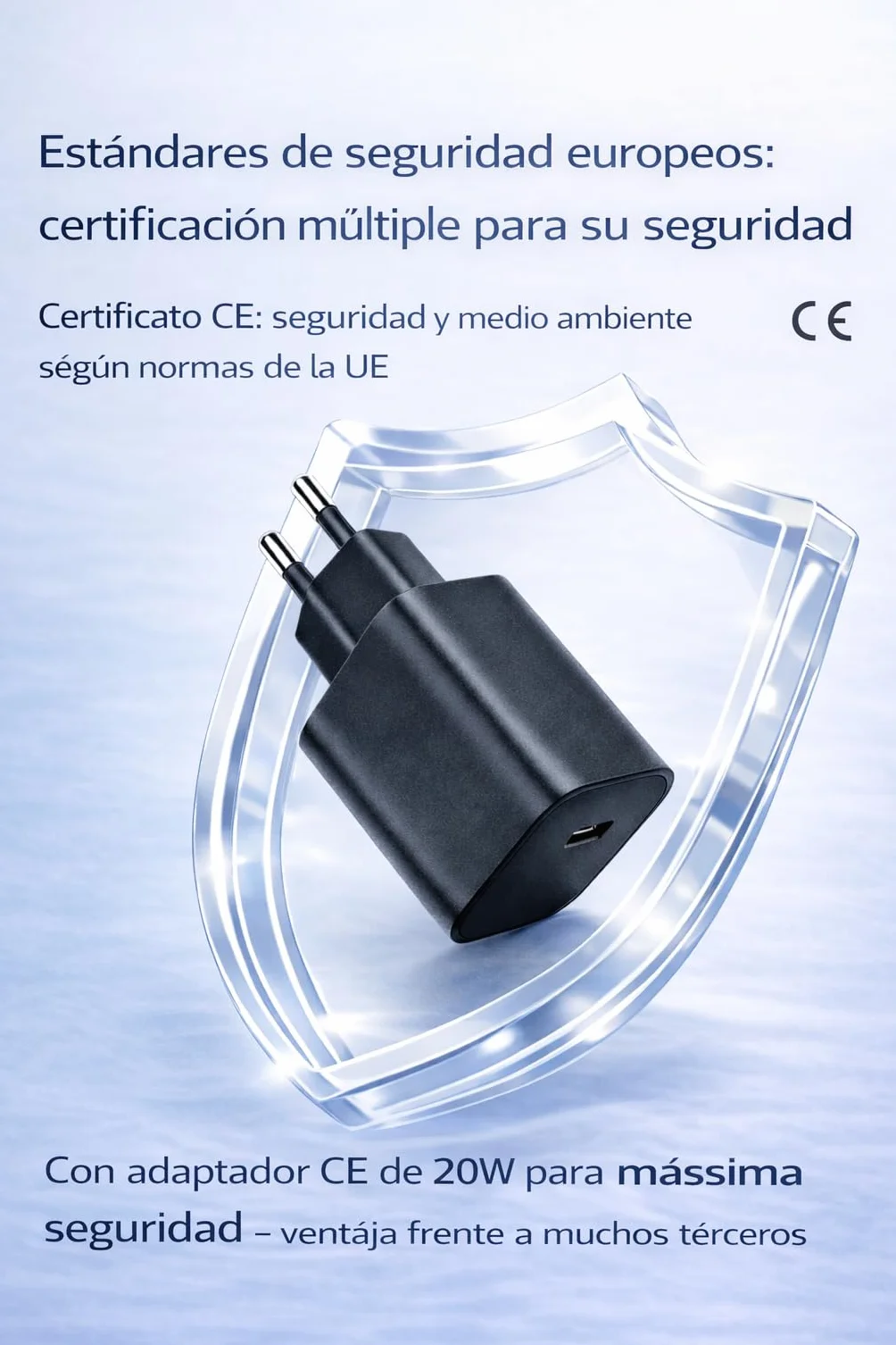 EXW Cargador inalámbrico magnético 3 en 1 Cargador portátil Plegable para iPhone 17/16/15/14/13/12 AirPods Apple Watch Adaptador de Cable 20W (Negro)