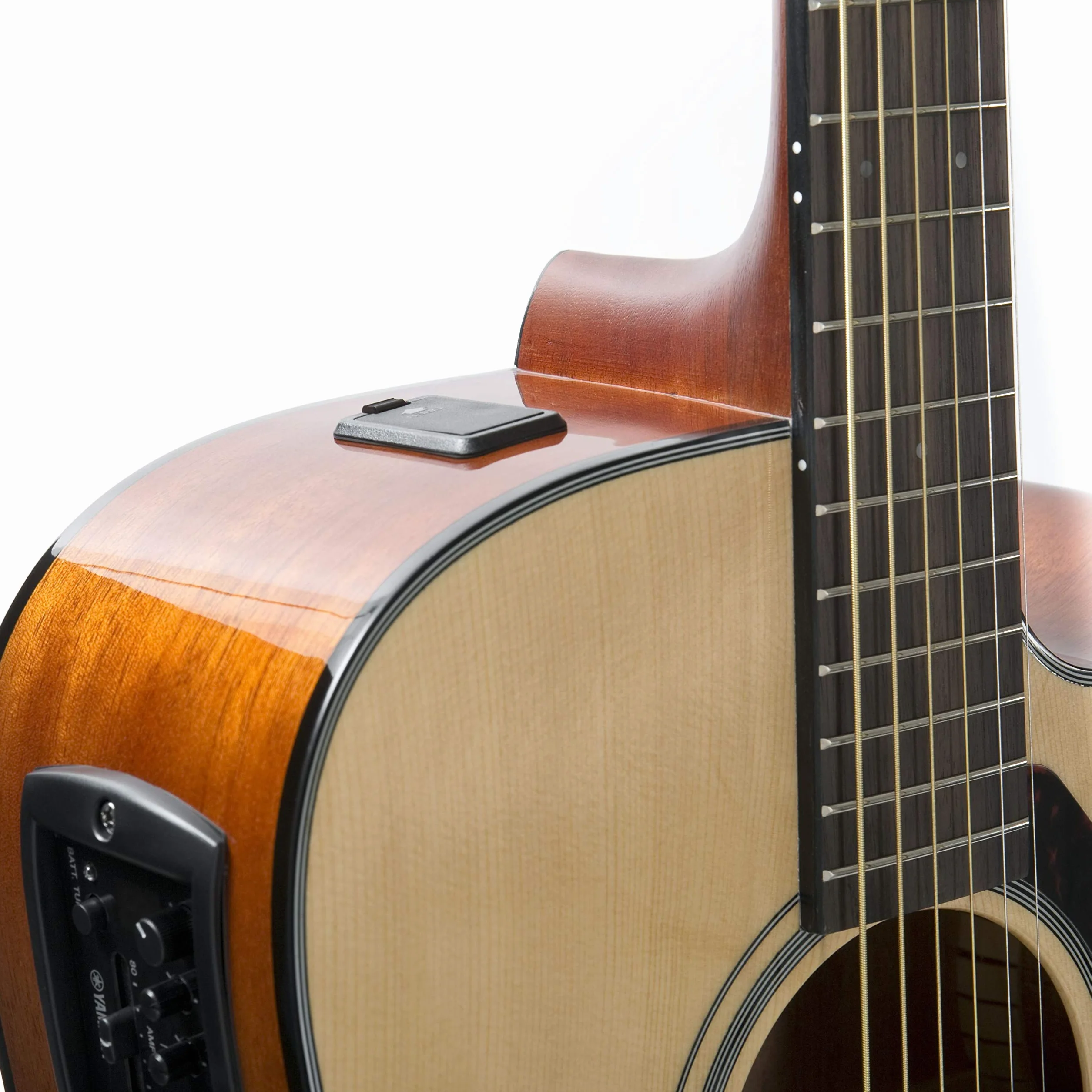 YAMAHA FGX800C - Guitarra eléctrica acústica, Marrón (Natural)