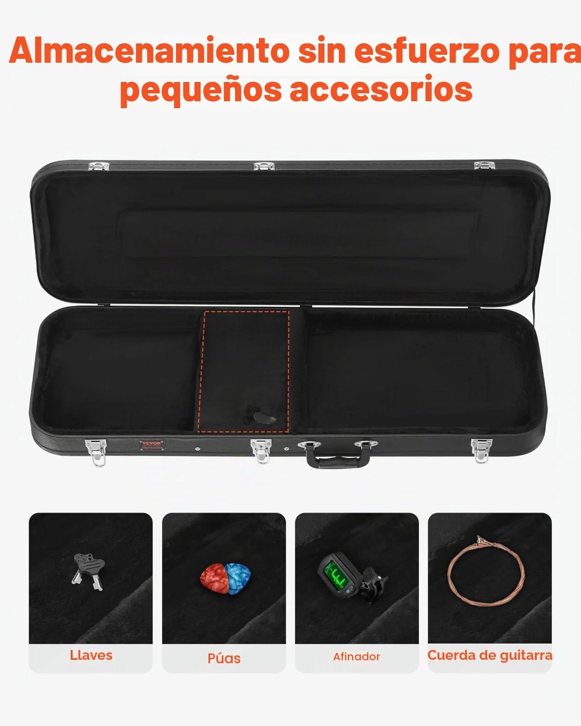 VEVOR Estuche Rígido para Guitarra