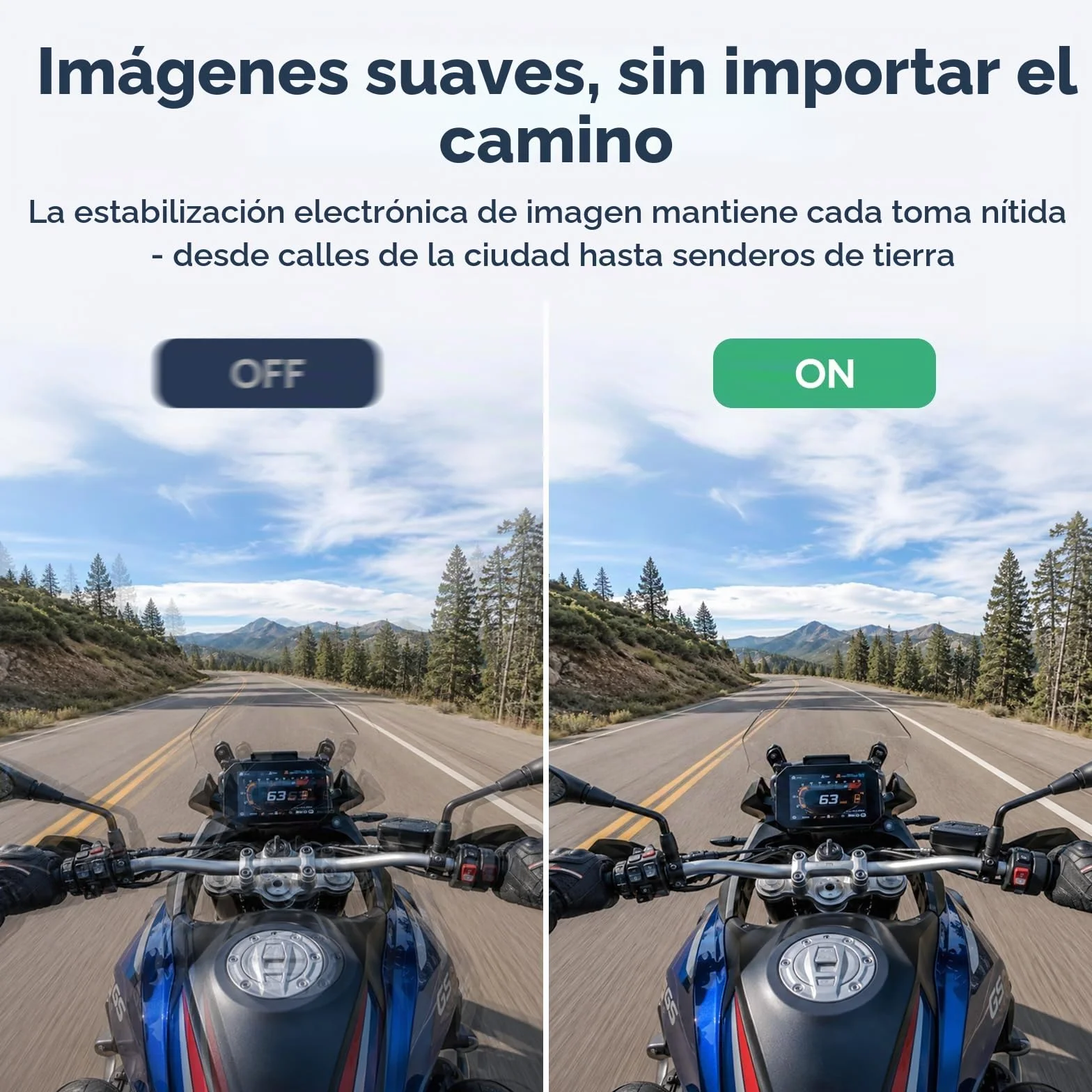 AKASO V50 X Cámara Deportiva 4K 128GB microSDXC U3 WiFi 20MP Sumergible 40M Pantalla Táctil Control Remoto