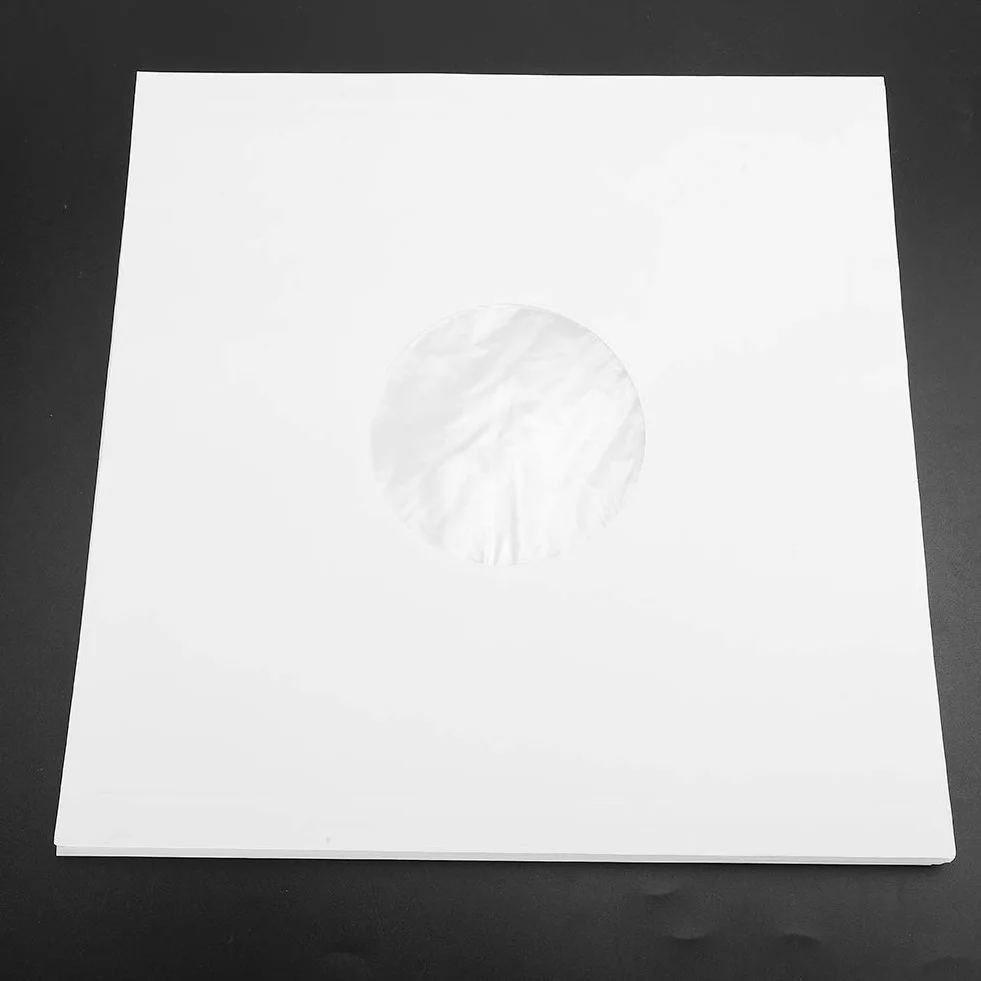 20Pcs Estuche protector para discos de vinilo Estuche protector para reproductor de CD antiestático Materiales de protección ambiental fuertes y duraderos, resistentes y no tóxicos para discos