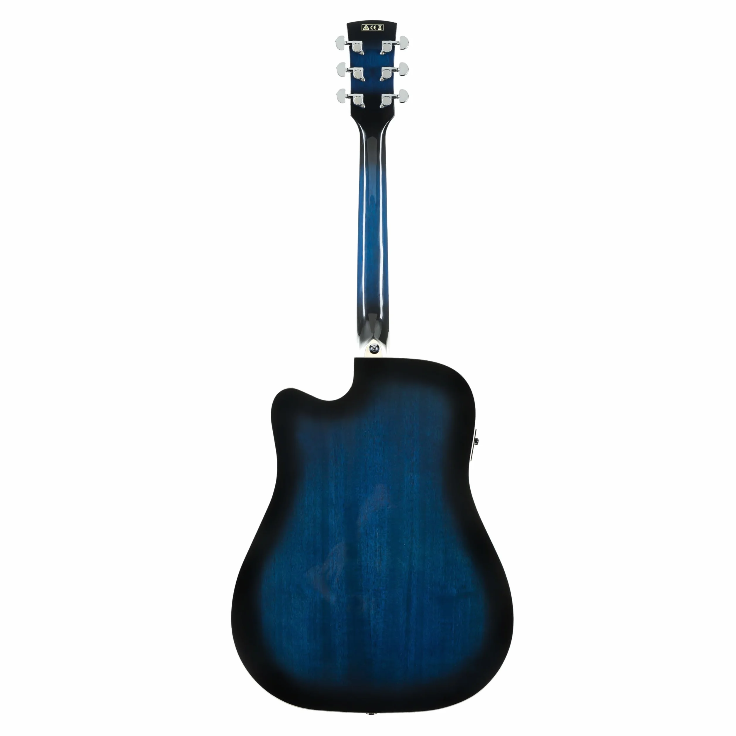 Ibanez PF15ECE-TBS Guitarra electroacústica, Transparente Blue Sunburst