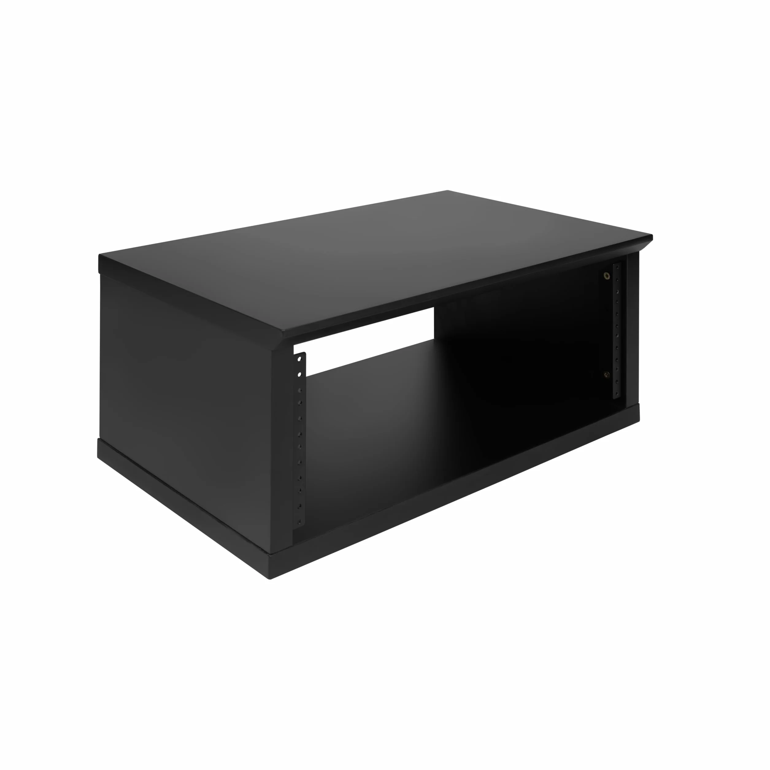 Gator Frameworks Elite Furniture Series 4U - Estante de Escritorio de Madera con Acabado Negro (GFW-ELITERK-4U-BLK)