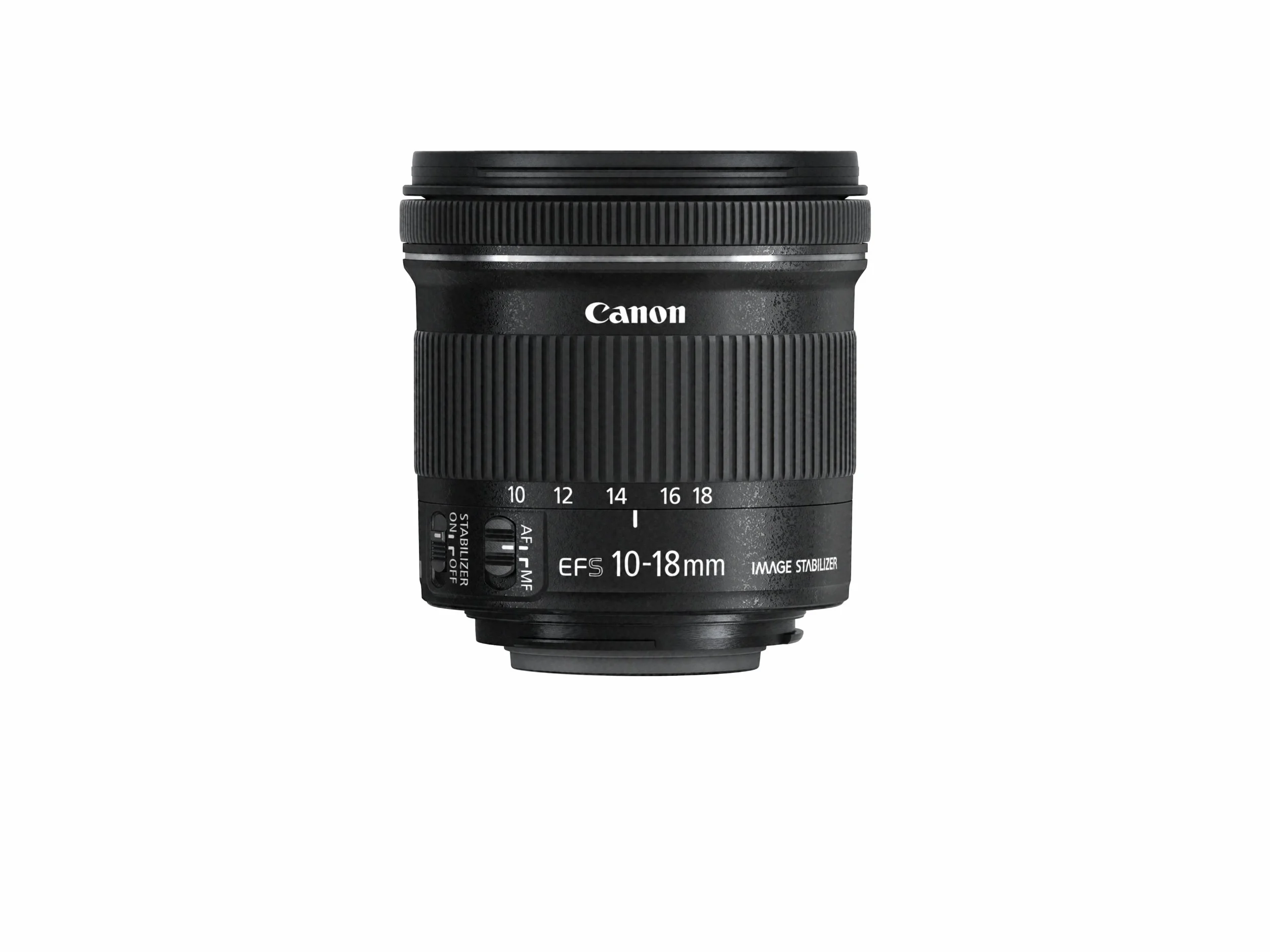 Canon EF-S 10-18 mm 1:4.5-5.6 IS STM Objetivo Negro (reacondicionado)