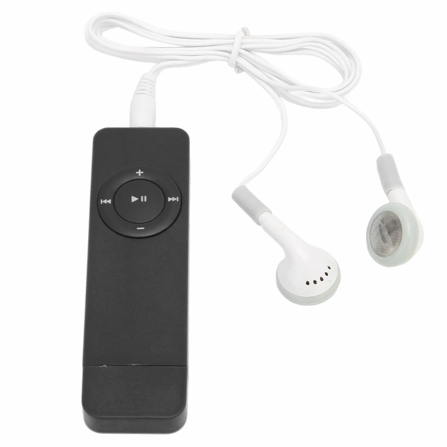 ASHATA Reproductor de MP3, Reproductor de MP3 de Música Digital sin Pérdida Portátil de 64 GB, Reproductor de Música MP3 de Sonido de Alta Fidelidad Portátil, Mini Reproductor de Libros(Negro)
