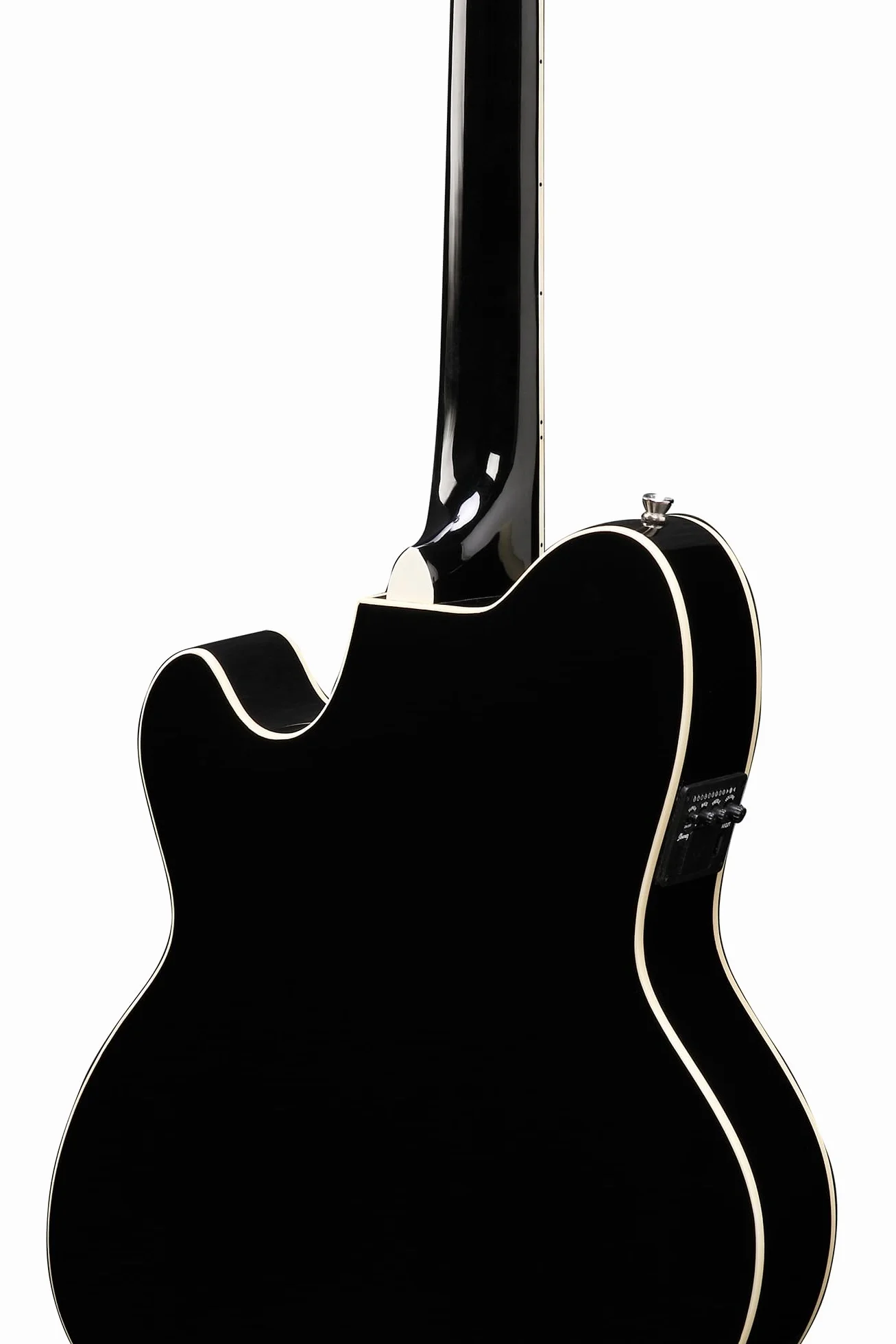 Ibanez Talman TCY10E black high gloss finish