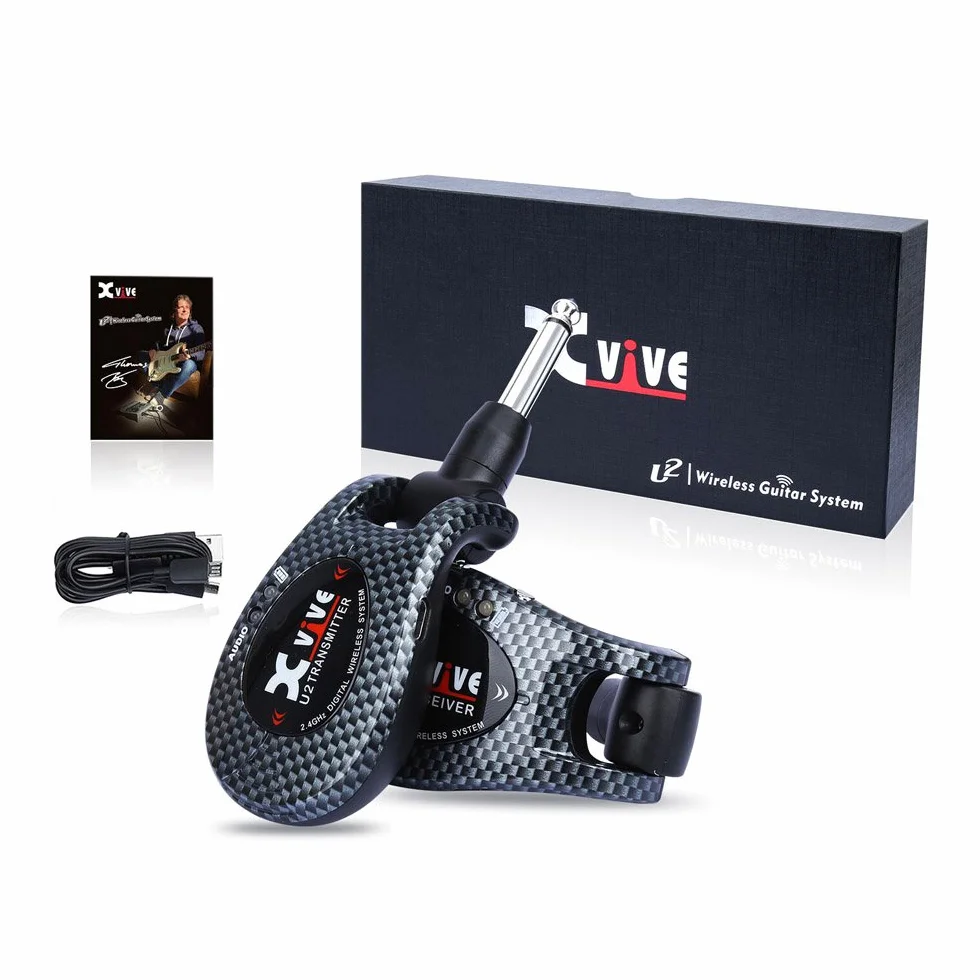 X-VIVE U2 Sistema inalámbrico de guitarra, color Carbon