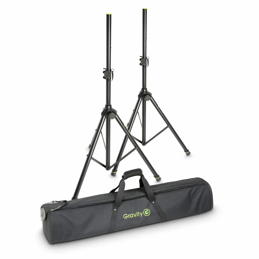 Gravity SS 5212 B SET 1 - Set 2 Soporte de Bafle de acero con bolsa de transporte