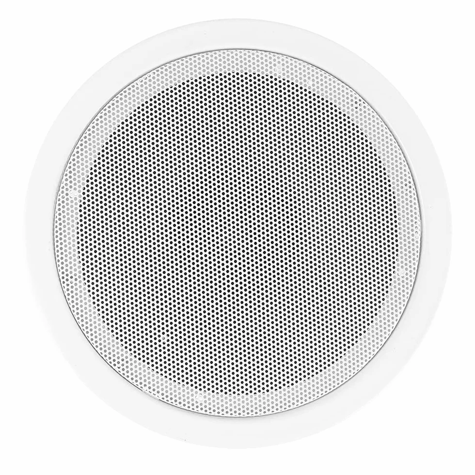 Power Dynamics BTW30SET Sistema de Audio de Pared 2 Altavoces Techo 5" 15W Blanco FM USB Amplificador Clase D