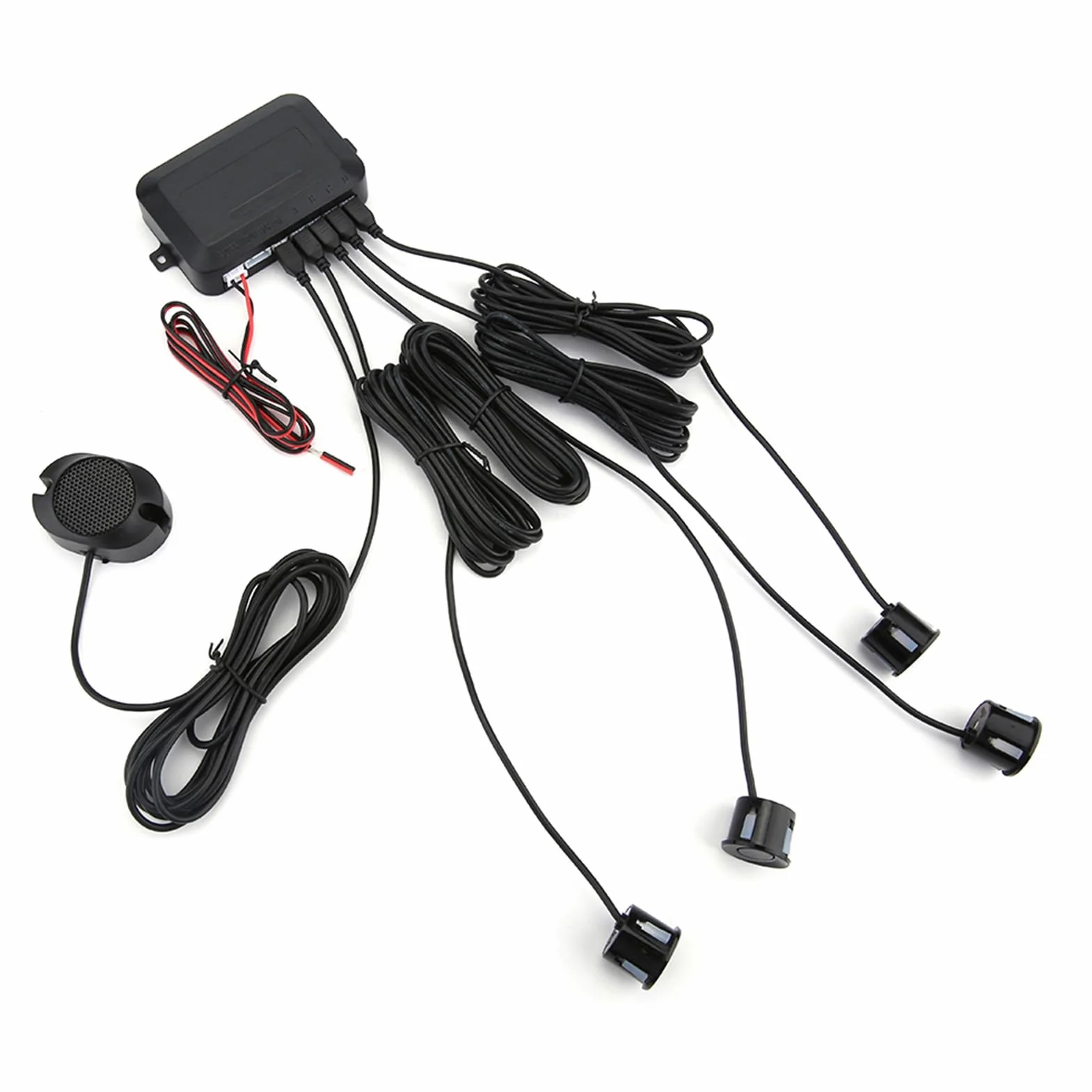 Sensor de marcha atrás para coche, sensor de aparcamiento para coche, kit de radar de marcha atrás, sensor de aparcamiento de reserva de marcha atrás automática, sistema de radar, indicador de sonido
