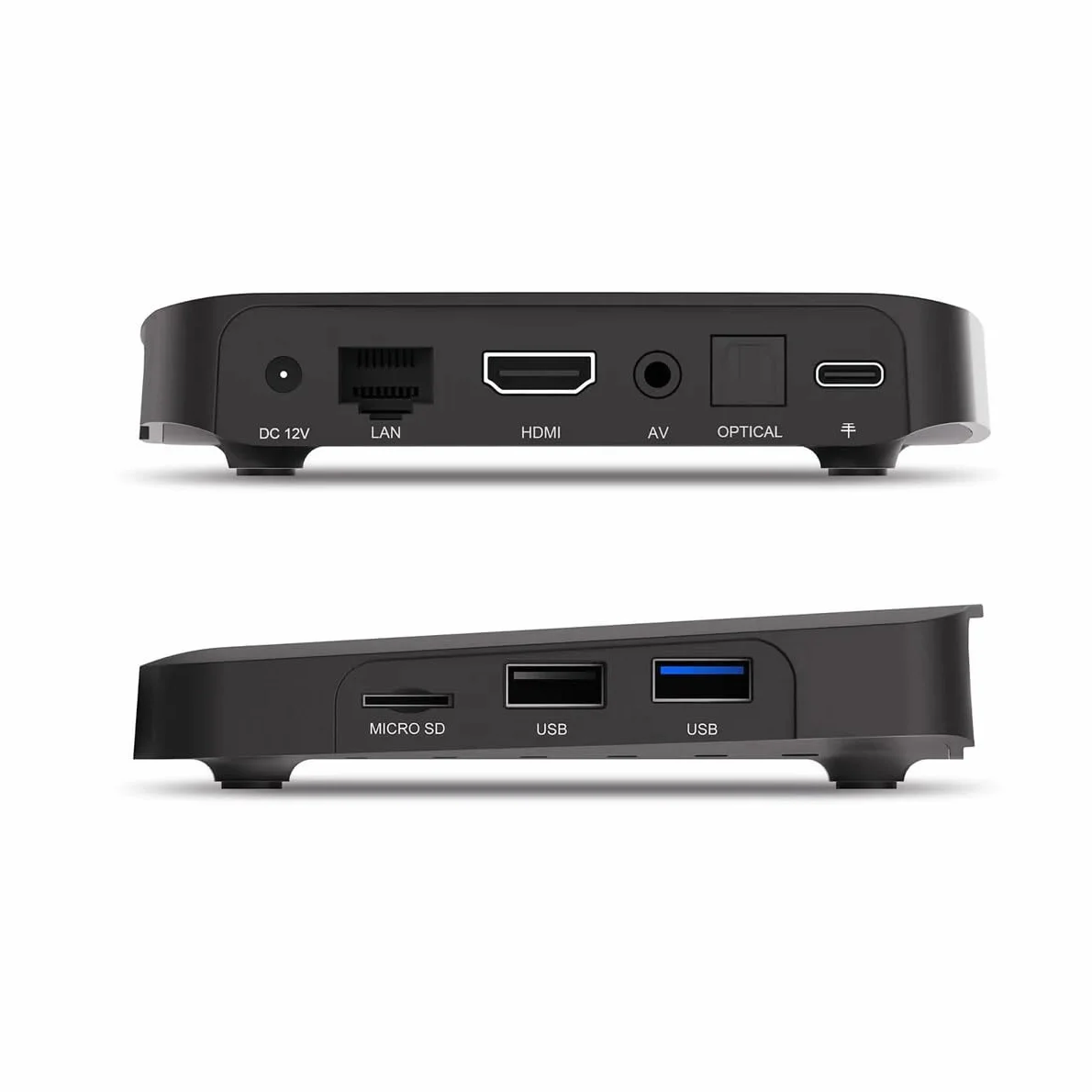 Youin EN1040K 4K UHD Smart TV z Android TV 12 Chromecast Google Assistant HDR 60fps H.265 WiFi Dual-Band Bluetooth USB HDMI Ethernet