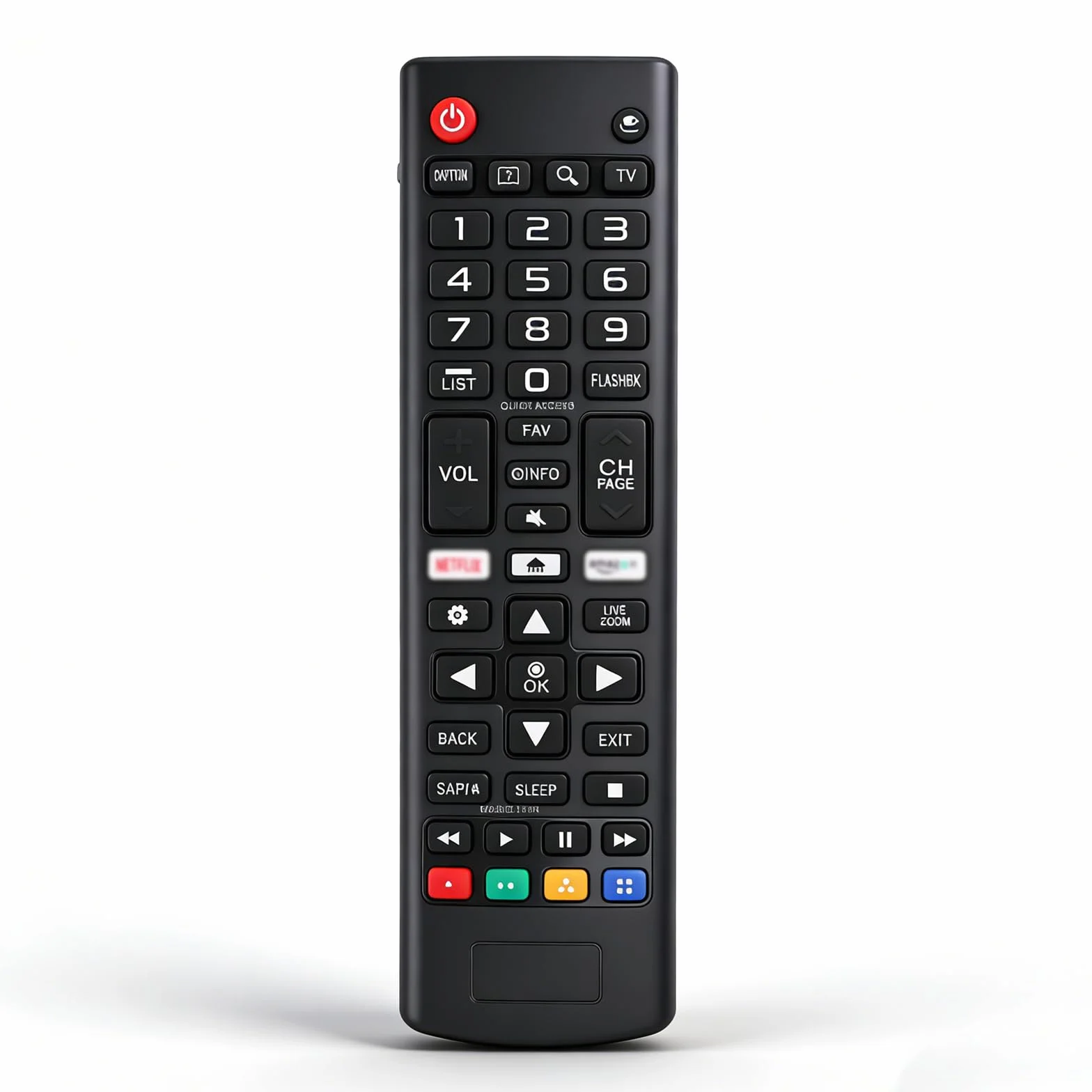 Mando Universal LG Smart TV 3D 4K LC LED QLED, Control Remoto para Netflix, Amazon