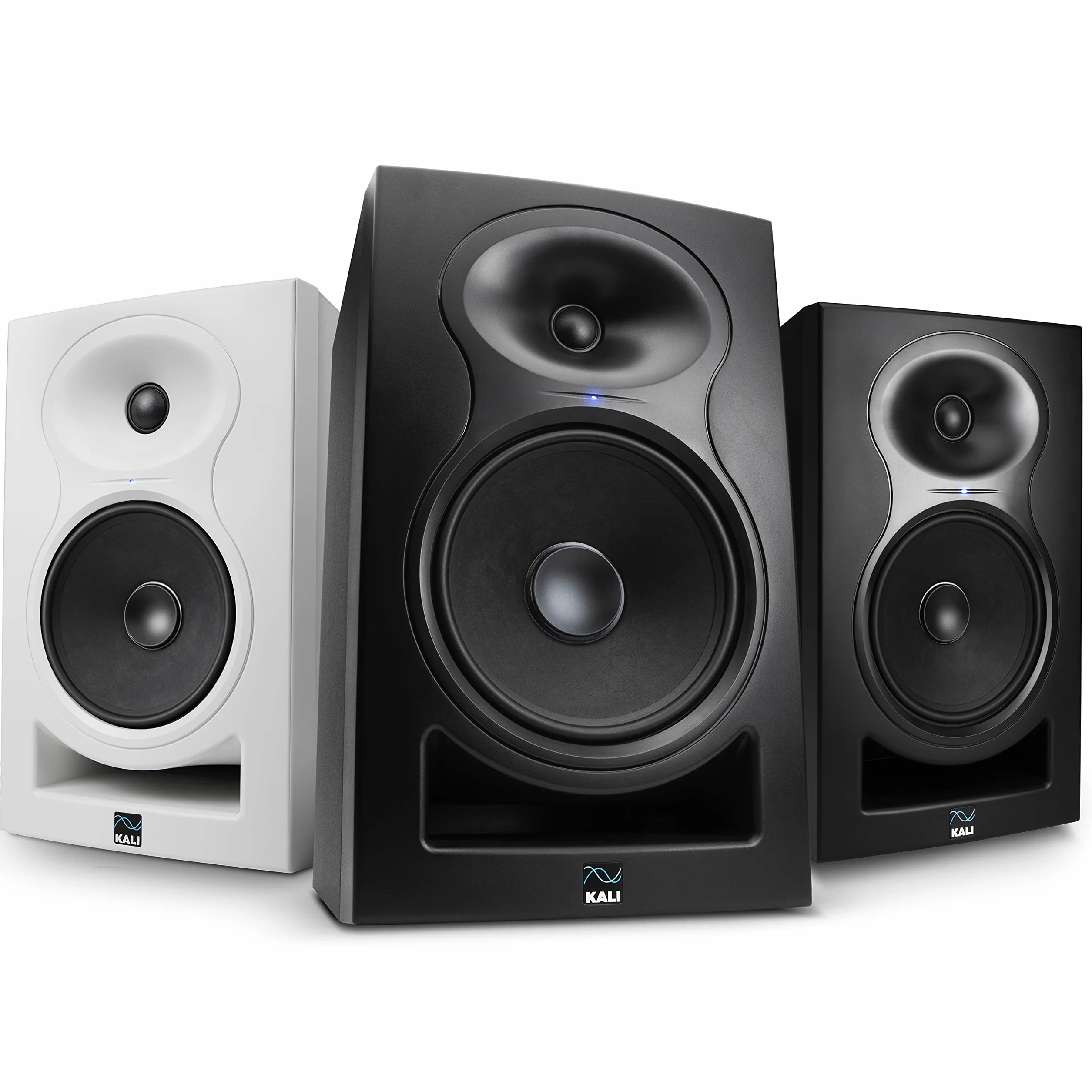 Kali Audio Altavoz LP-6 2nd Wave, Monitor de Estudio (Monitor Activo de Campo cercano, Altavoz con tecnología de guía de Ondas, Sistema de Reflejo de Bajos, sin Apenas Ruido inherente), Blanco