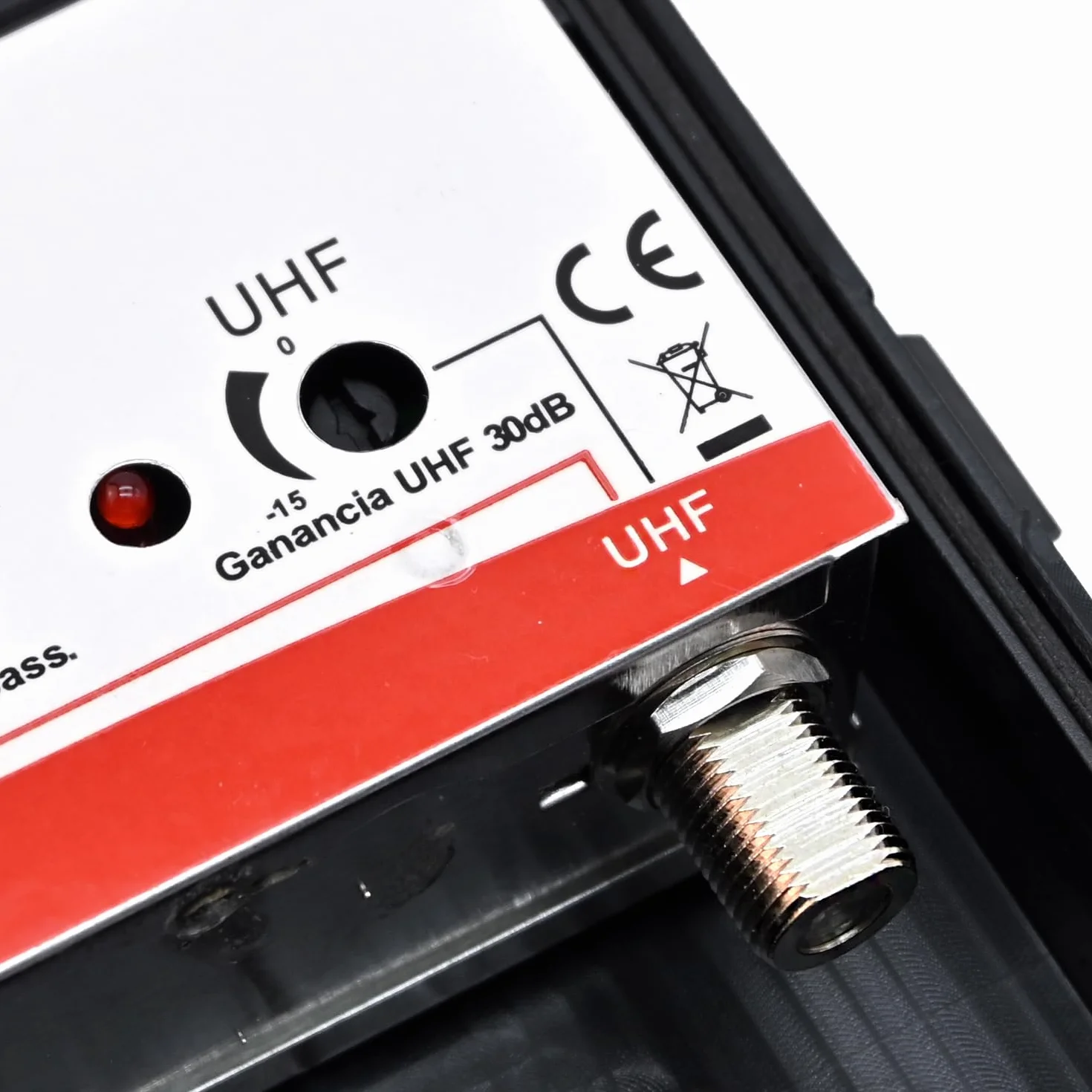 Amplificador de mástil Tecatel Máx 30dB, UHF LTE