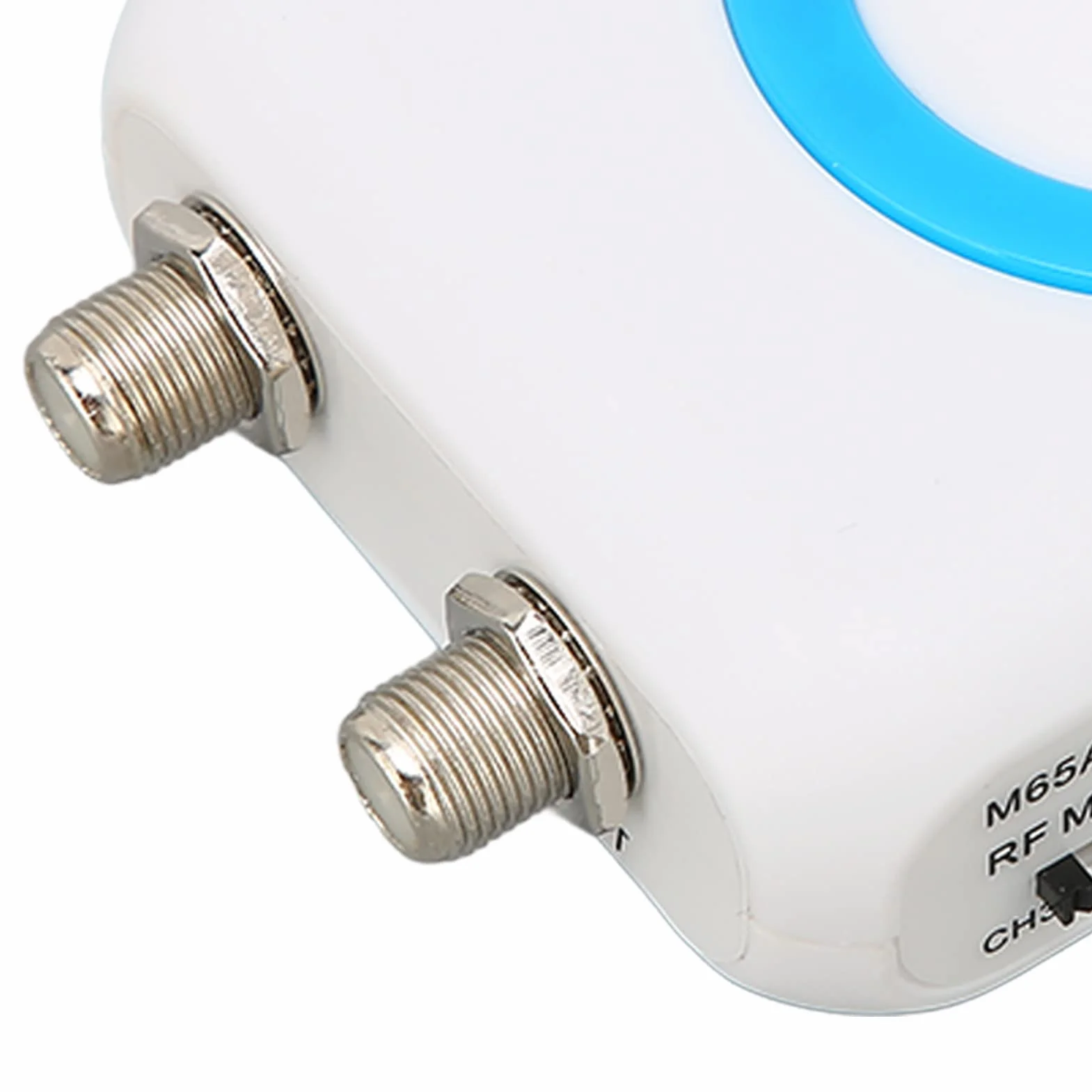 Zunate Modulador RF Convertidor RCA Coaxial a RF Adaptador Demodulador VHF, Entrada Ant Salida AV a Coaxial RF Modulador ágil Conmutador de TV Video Compuesto a Analógico Coaxial NTSC TV Antigua