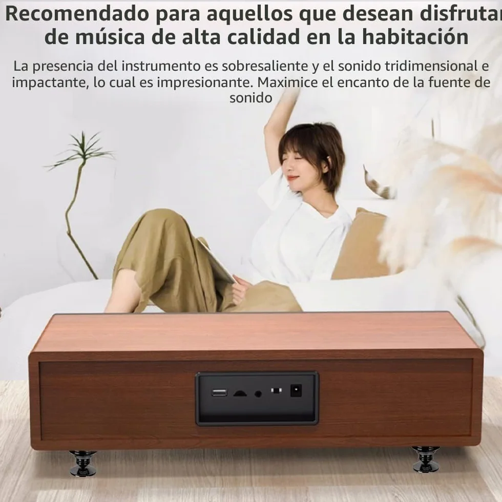 8 Picos de Aislamiento para Altavoces Puntas de Altavoz de Aleación de Almohadilla de Base de Choque del Altavoz Pinchos para Altavoces, Negro