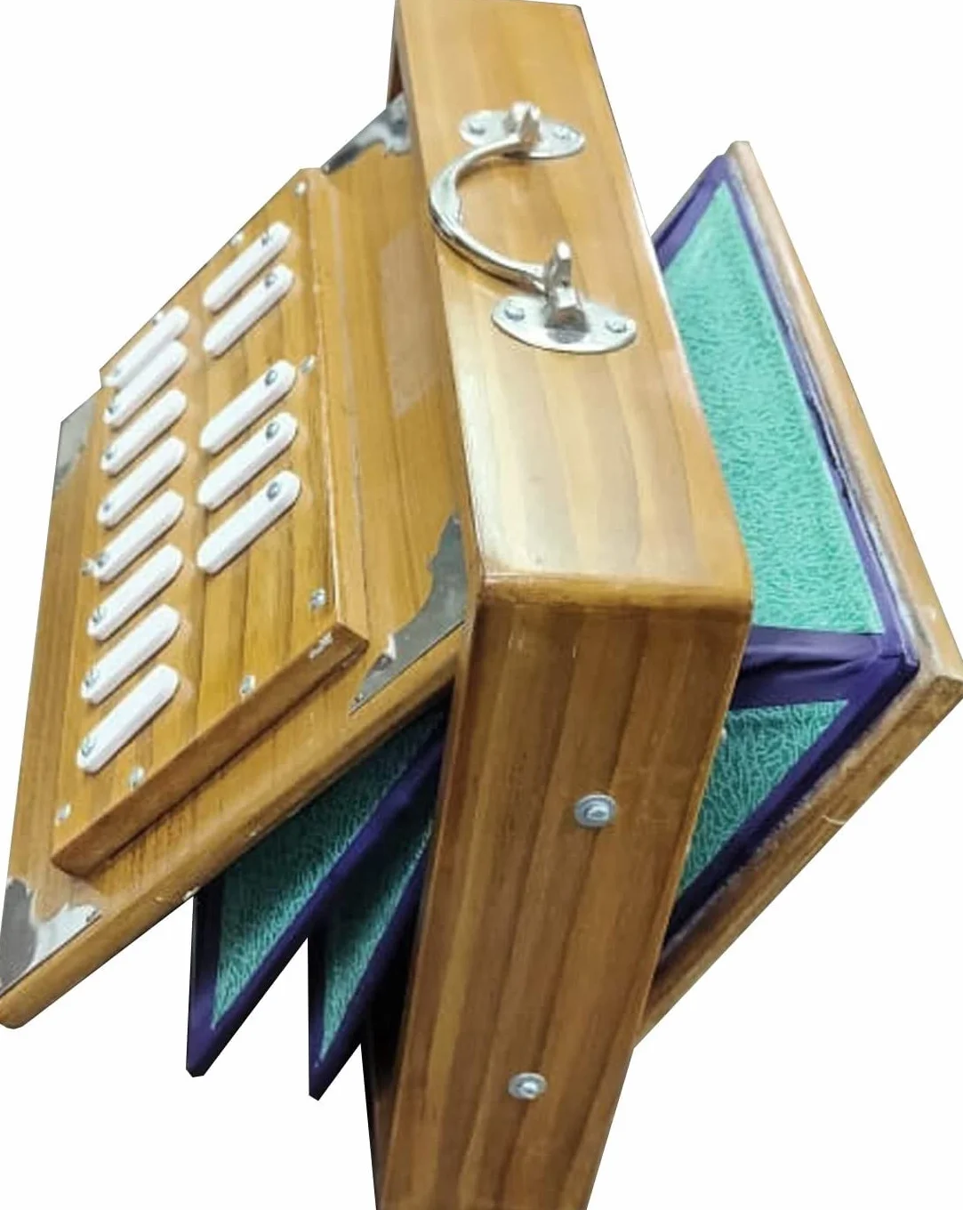 SHRUTI BOX SURPETI 432 Hz SPECIALLY DESIGNED FOR BHAJAN KIRTAN YOGA. SOLID TEAK WOOD. 13 STOPPER. LONG SUSTAIN. CAREFUL