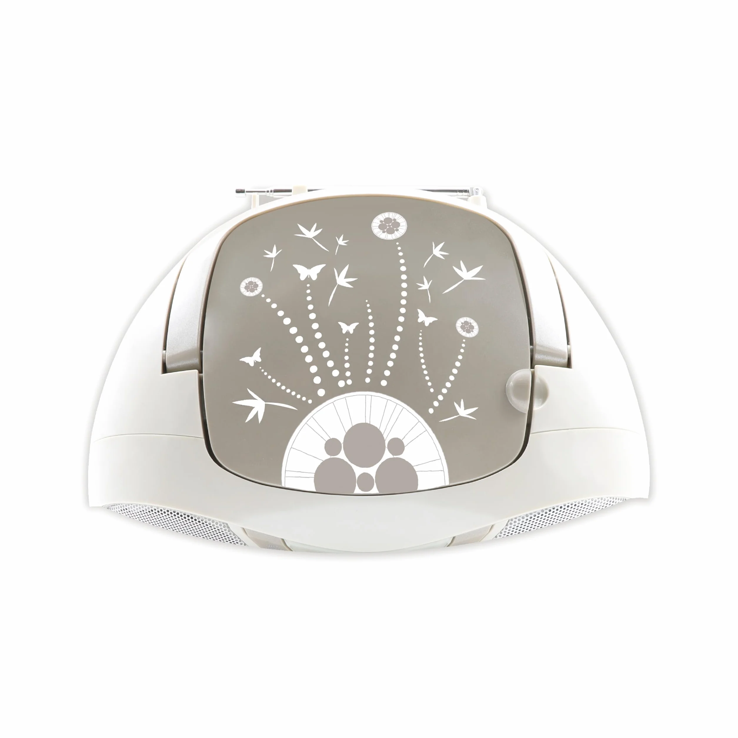 Mooov Reproductor CD Portátil Radio FM USB 6W CD-R CD-RW CD-MP3