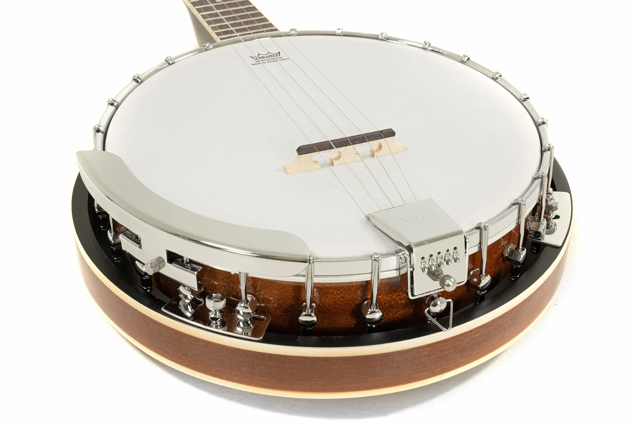 Gewa 505020 Banjo Select 5 Cuerdas, Parche Original Remo, con Estuche