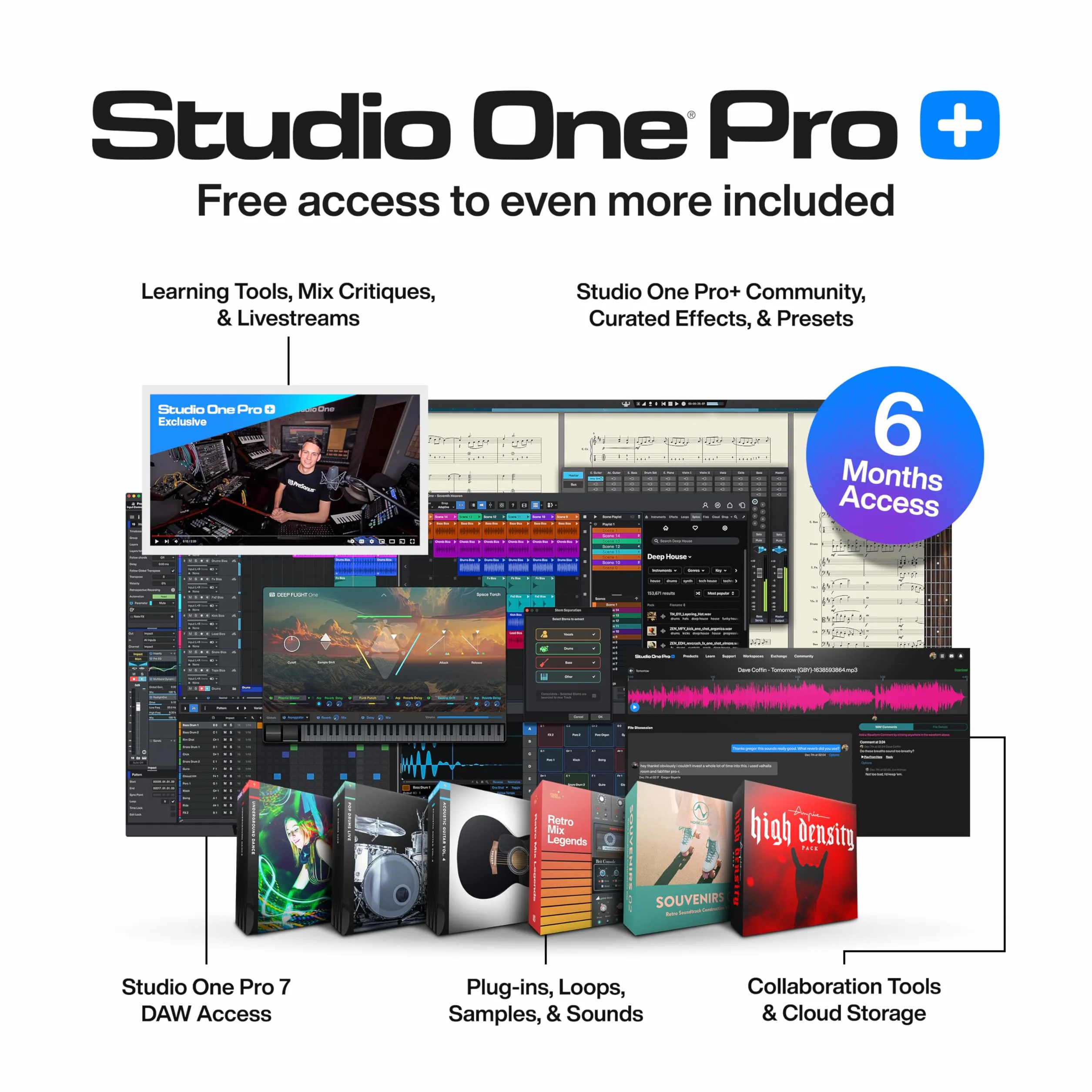 PreSonus ATOM, Controlador MIDI, Controlador de Pads para Producción Musical y Actuación con Studio One Artist, Ableton Live Lite y Paquete de Software de Grabación Studio Magic