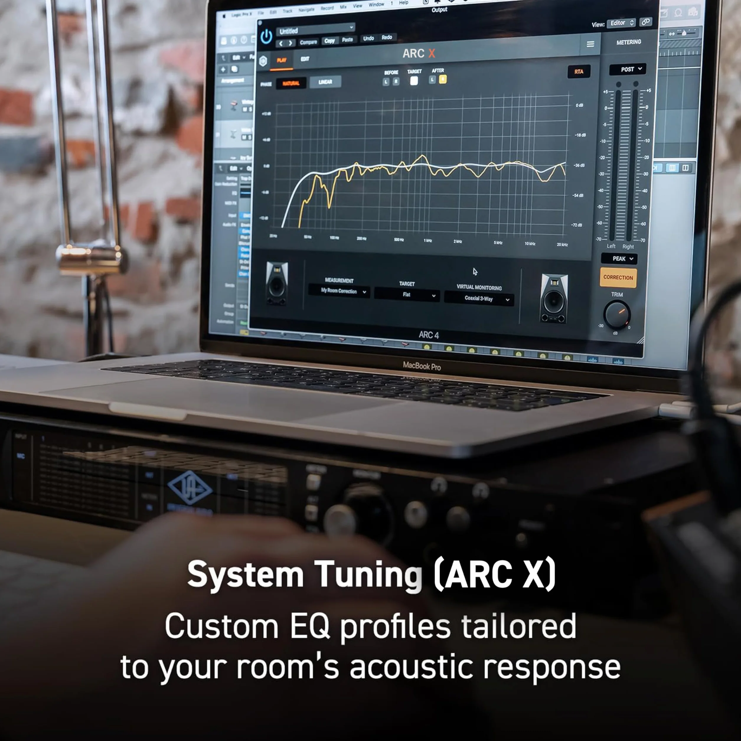 IK Multimedia ARC Studio. Standalone advanced room correction system. Includes hardware processor unit, ARC 4 software and measurement mic
