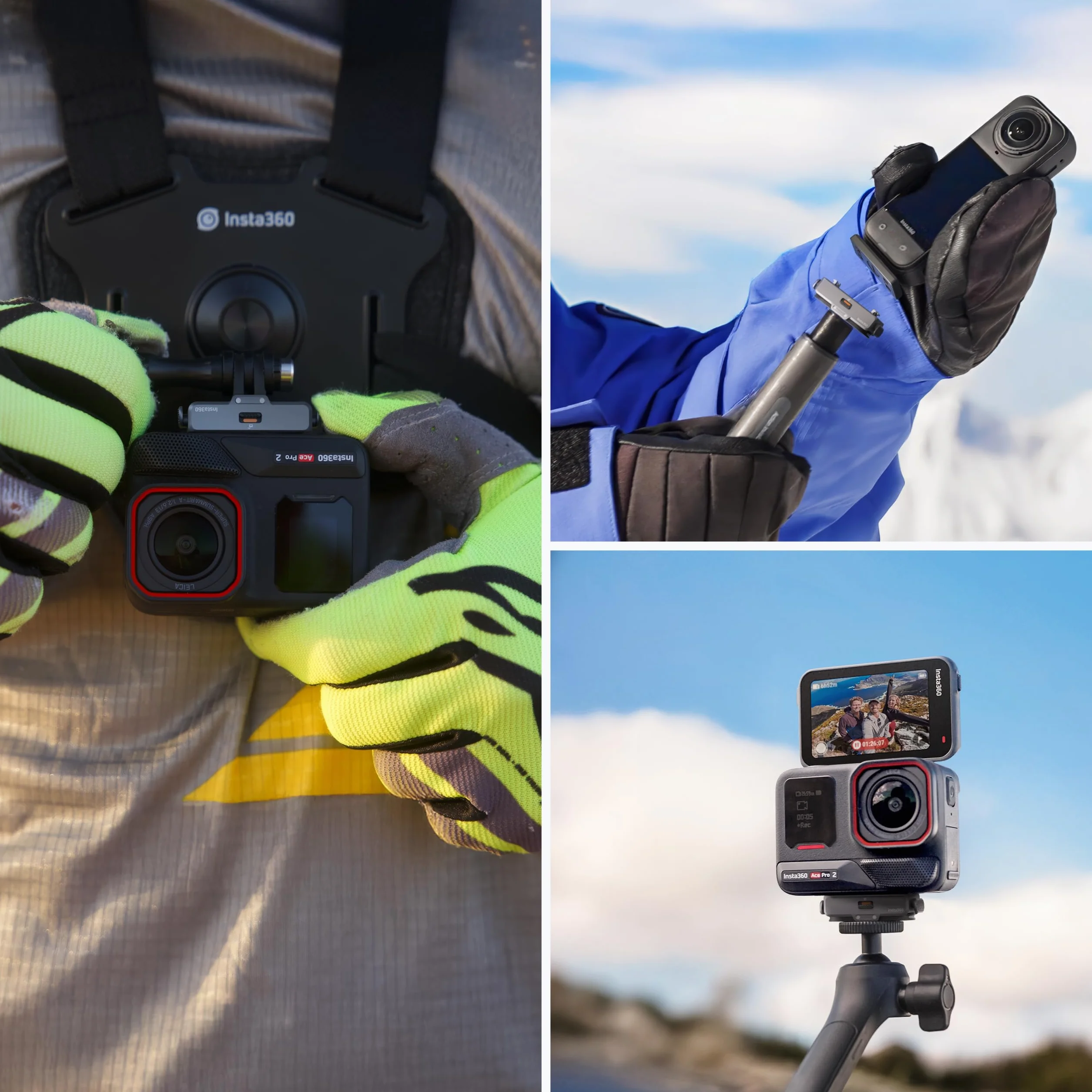 Montura de liberación rápida 2.0 de Insta360