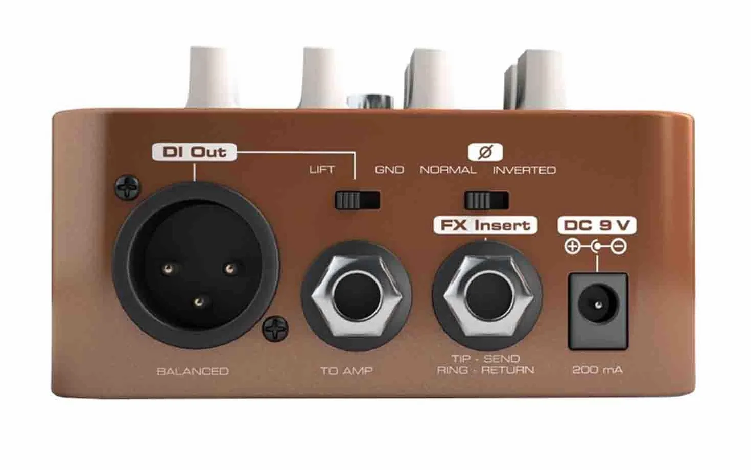 Palmer POCKET AMP ACOUSTIC - Preamplificador portátil para instrumentos de cuerda acústicos