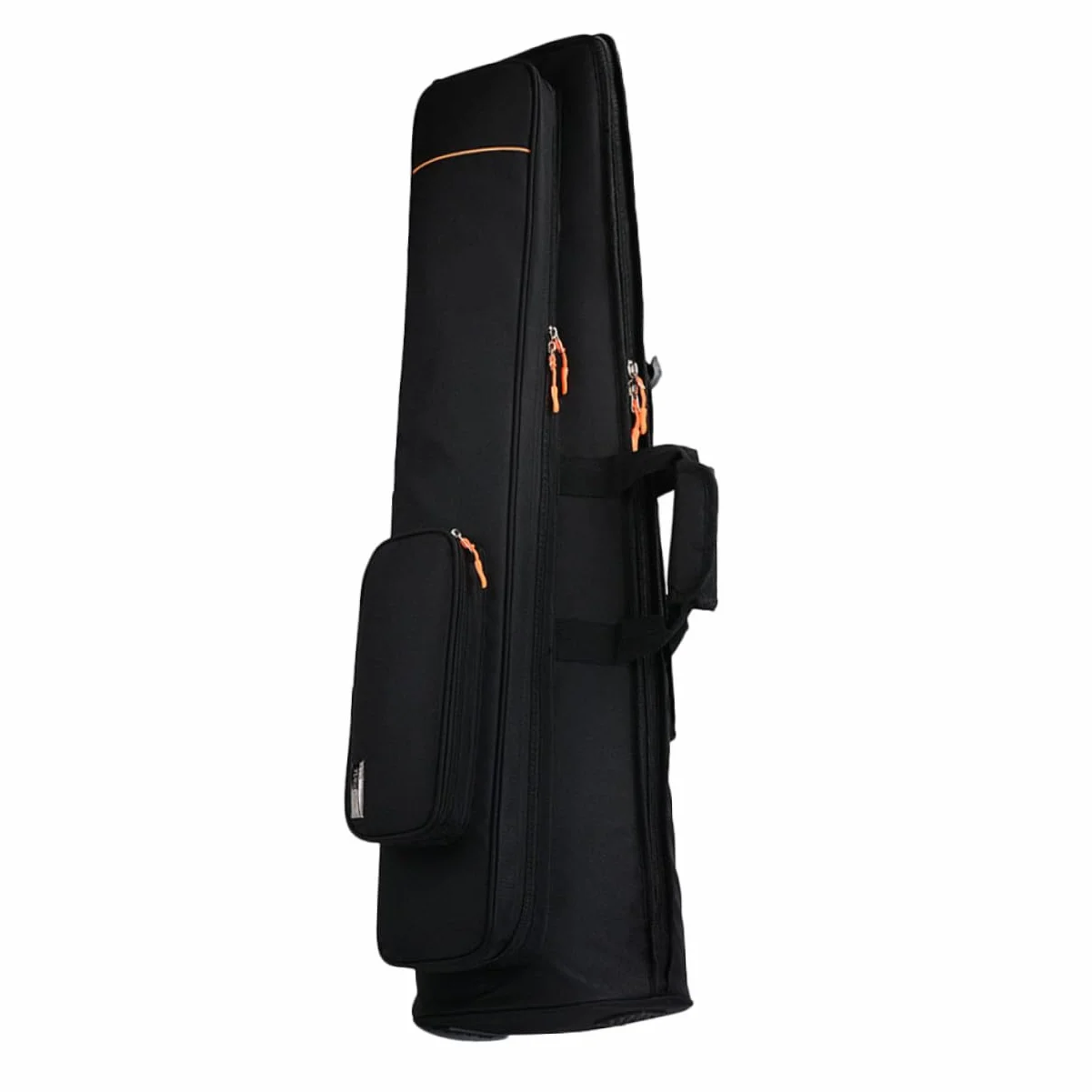 LIFKOME Bolsa de Trombón Tenor Oxford Acolchado de 16 Mm y 2 Bolsillos Delanteros, Bolsa de Transporte para Músicos Profesionales en Conciertos
