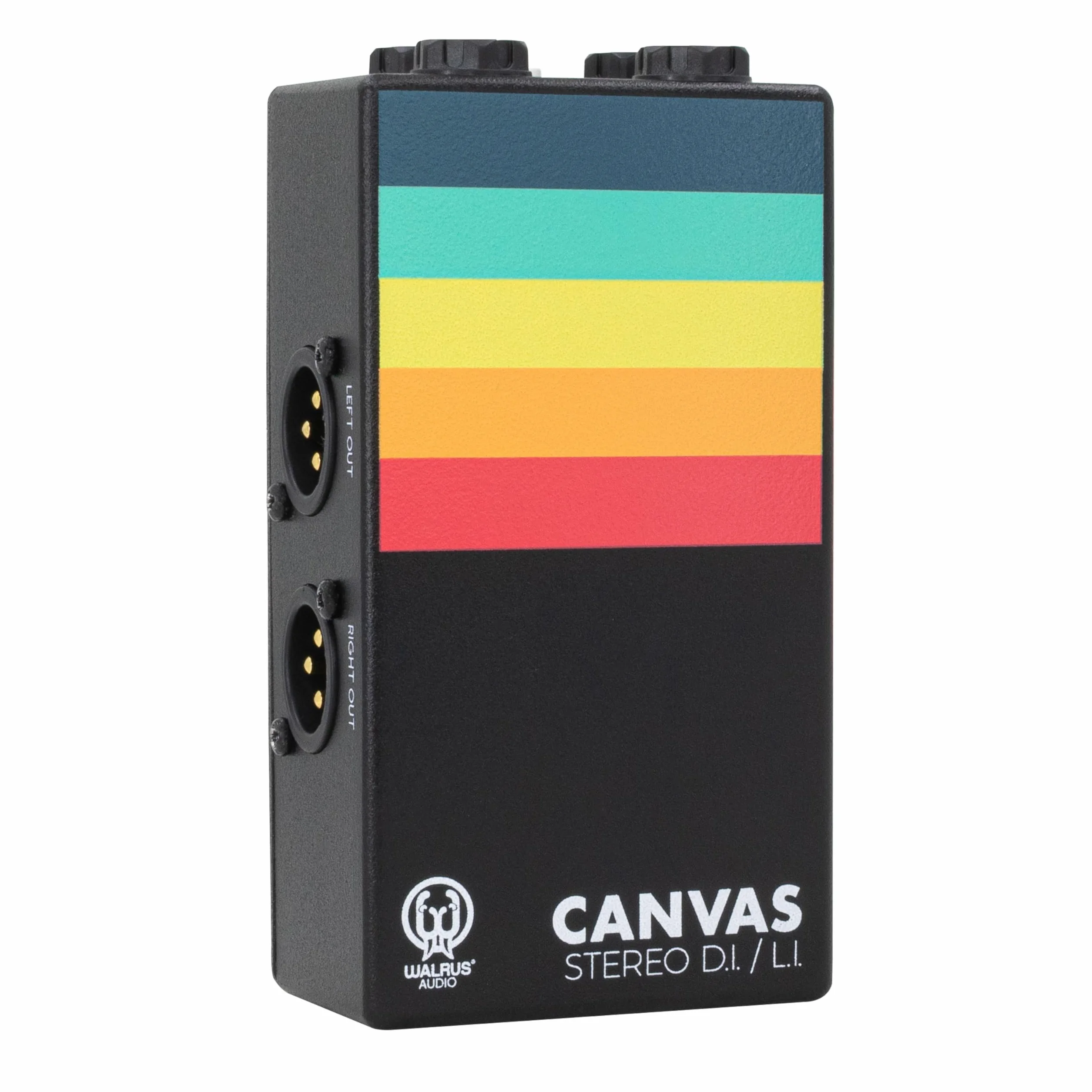 Walrus - Caja DI estéreo pasivo en formato de pedal y aislador de línea