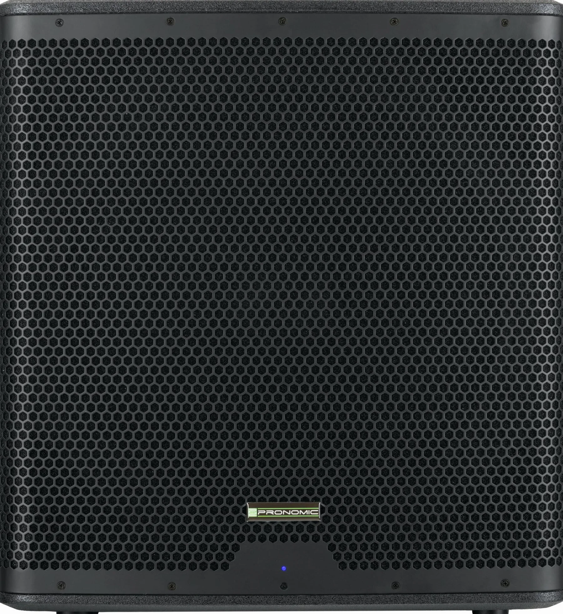 Pronomic C-118SA Subwoofer Activo - 1600 vatios Pico / 800 vatios RMS - Altavoz de 18" con Bobina móvil de 3" - Rango de frecuencia: 30-200 Hz - 4 preajustes DSP - SPL máx.: 126 dB
