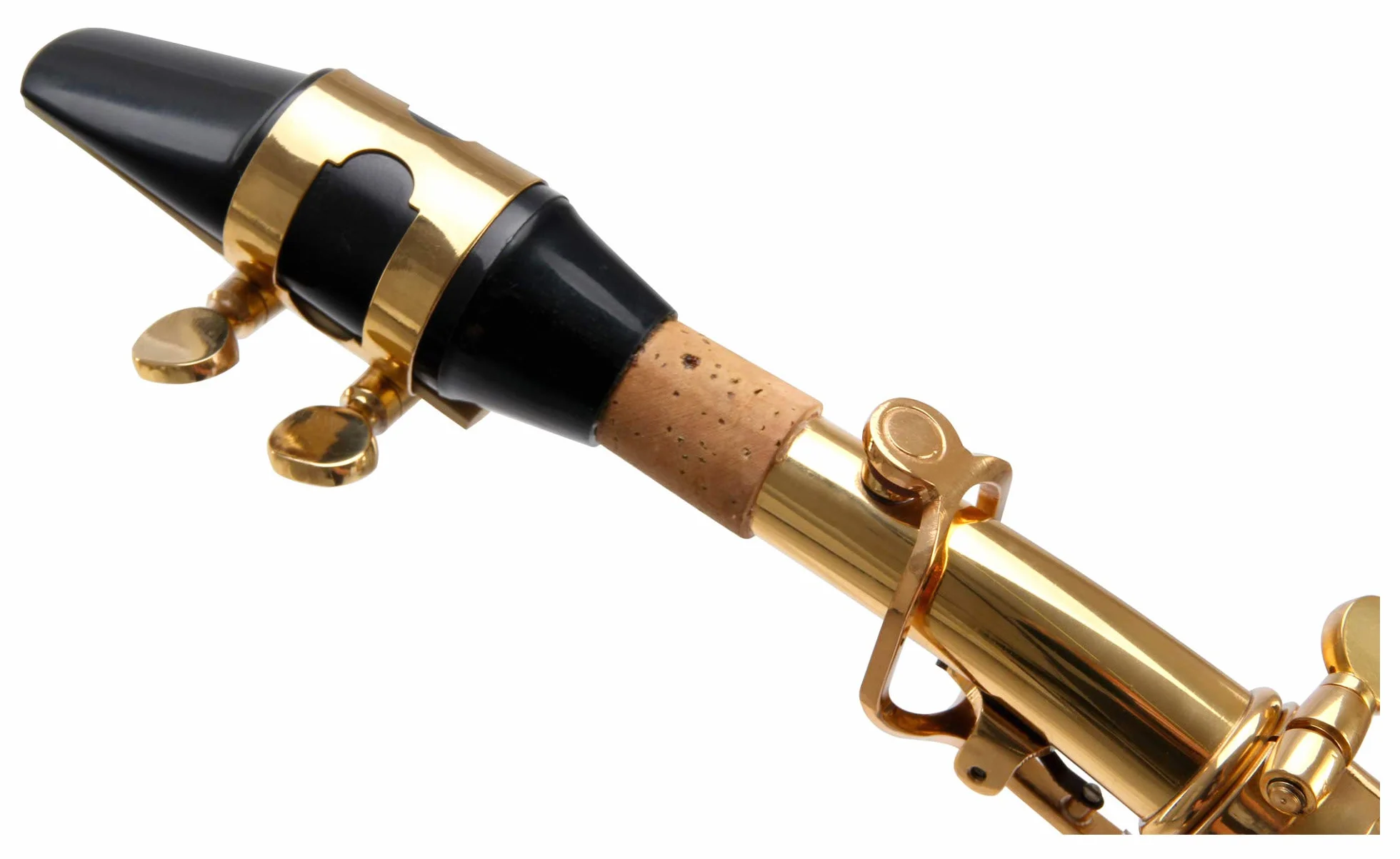 Classic Cantabile Winds SS-450 Saxofón Soprano en Bb (latón, barniz transparente, llave de fa agudo, mecánica de llaves ergonómica)