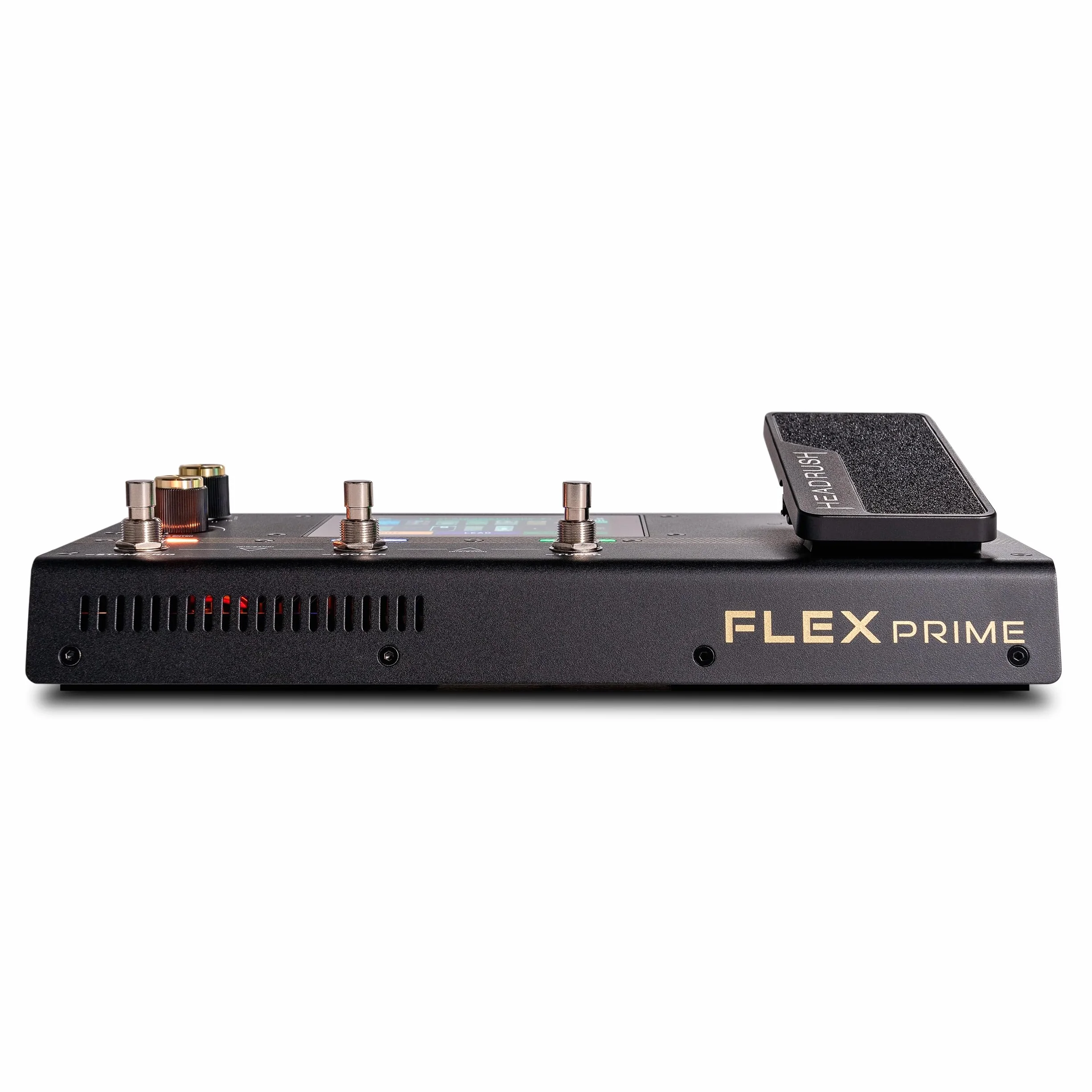 HeadRush Flex Prime - Pedal Multiefectos para Guitarra y Bajo y Procesador de Modelado de Amplis con Pantalla Táctil, Looper, WiFi, Bluetooth y USB