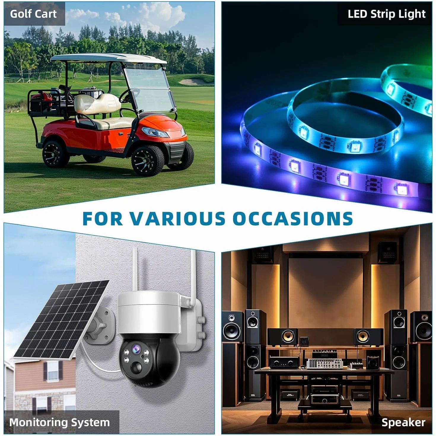 Guuzi Convertidor de CC de 12V a 48V 6A 288W Step-Up Regulador Elevador de Voltaje, Módulo Convertidor, Fuente de Alimentación para Automóvil, Potencia Módulo Impermeable Transformador