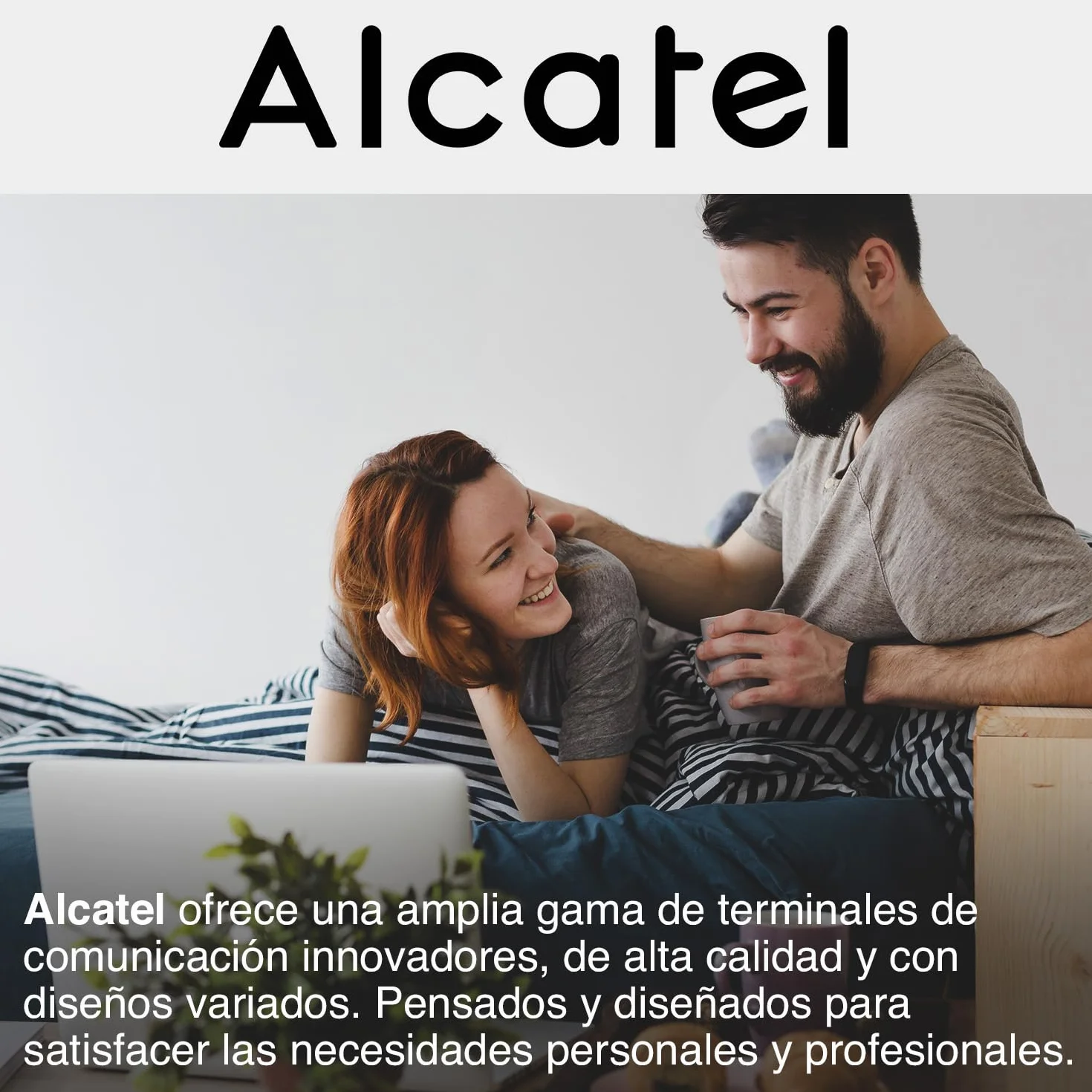 ALCATEL T56 Teléfono con Cable Pantalla Digital Manos Libres Negro