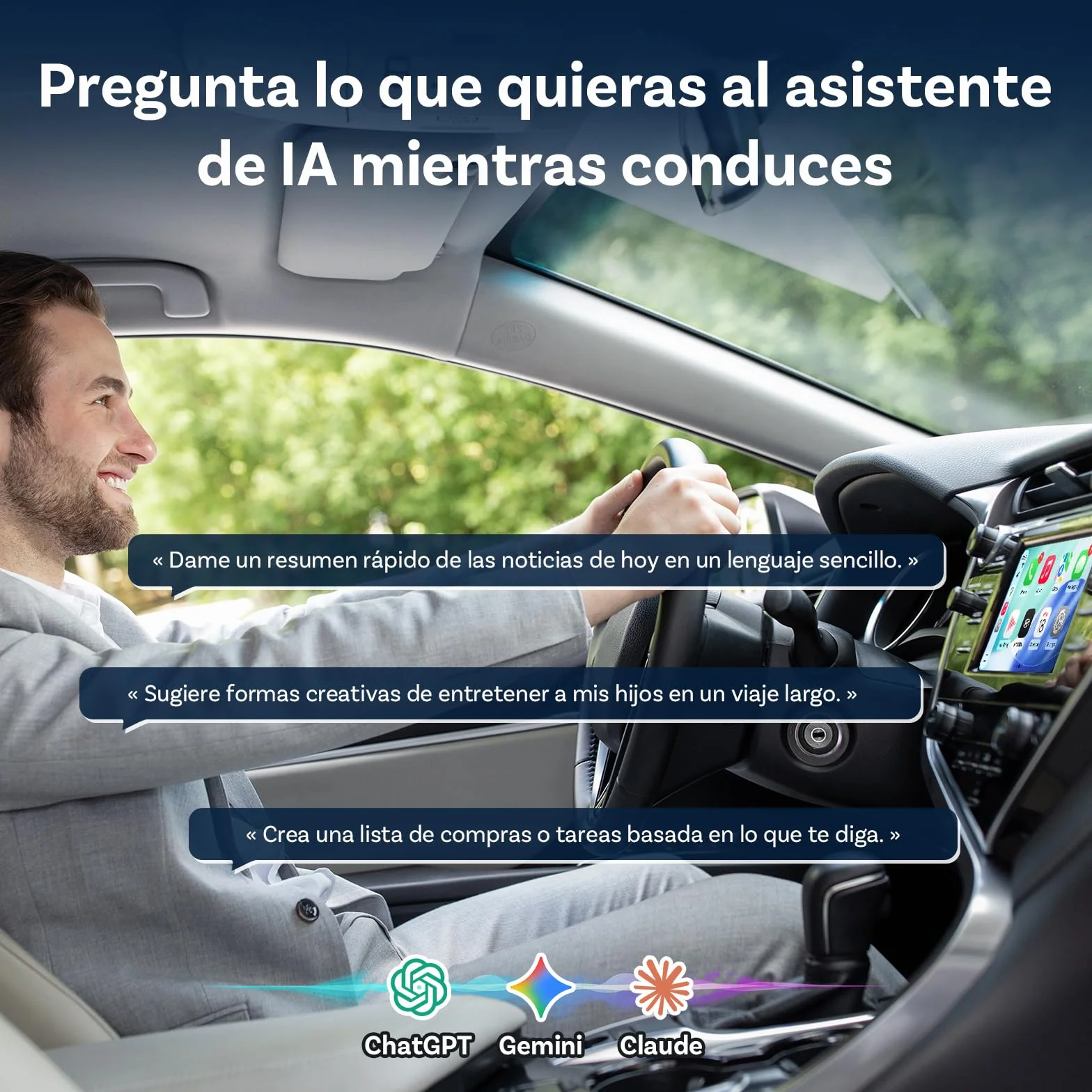 OTTOCAST Mini Slim versión 2026, Adaptador inalámbrico CarPlay y Android Auto, actualizar CarPlay y Android Auto con Cable a inalámbrico, conexión automática rápida, dongle USB-C Compacto, Cubo
