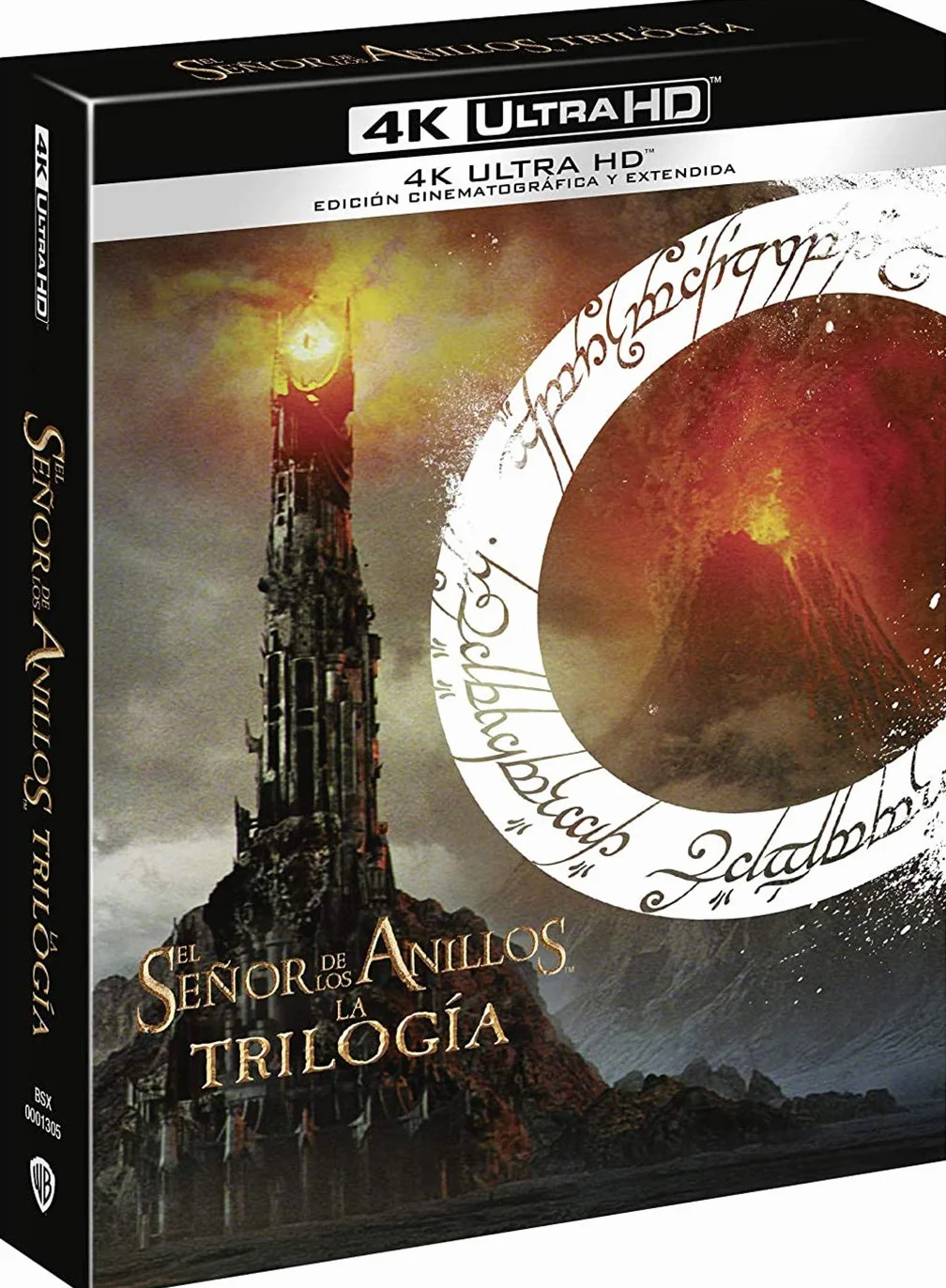 Trilogía El Señor de los Anillos versión extendida 4K Ultra-HD Blu-ray