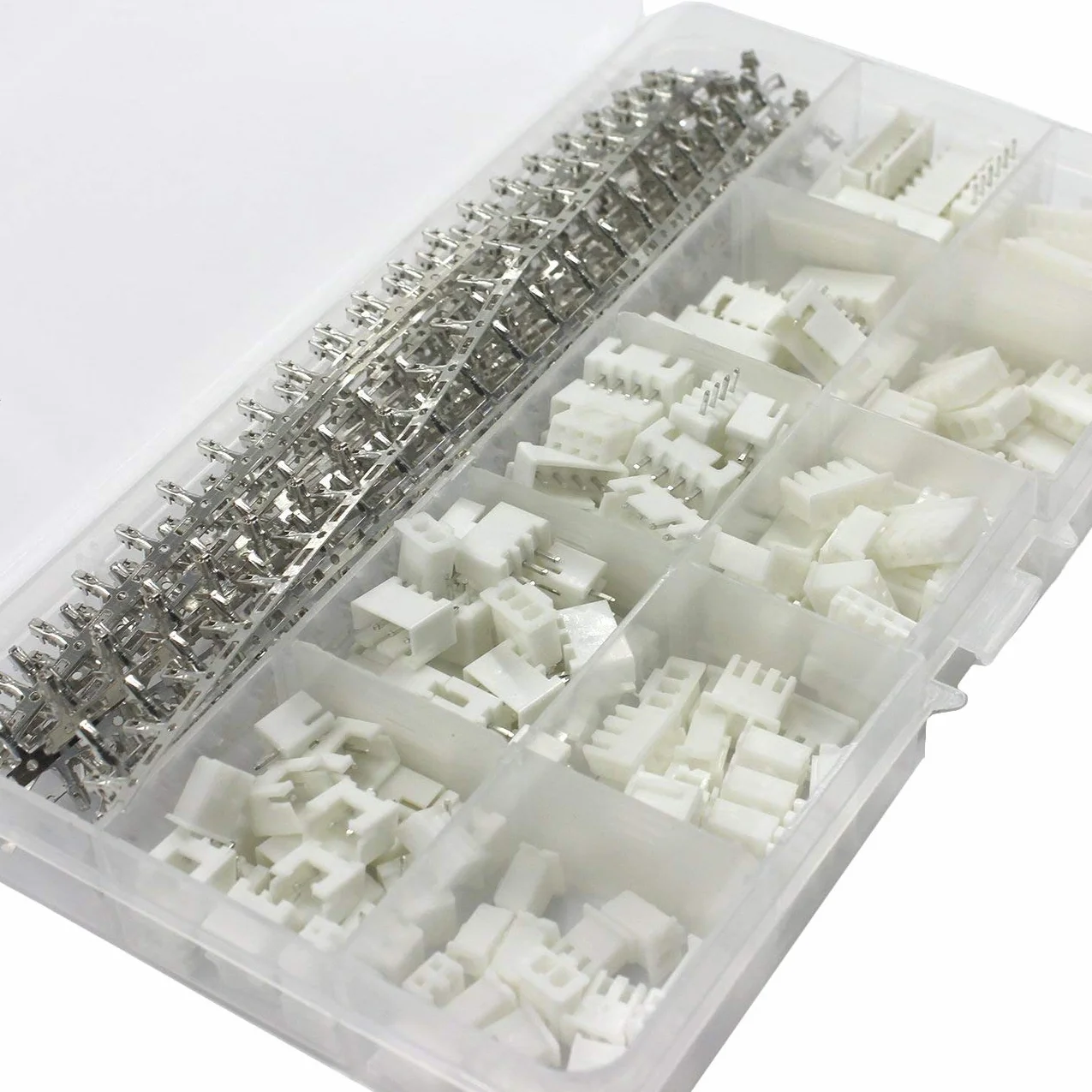 ARCELI 460pcs JST Conector Hembra 2.54mm XH 2-6 Pin con Clavija Macho Terminal