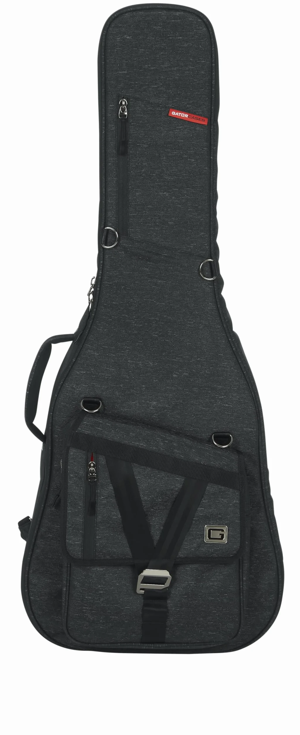 Gator Cases Transit Series - Bolsa para Accesorios adicionales; Exterior Gris (GT-1407-GRY)