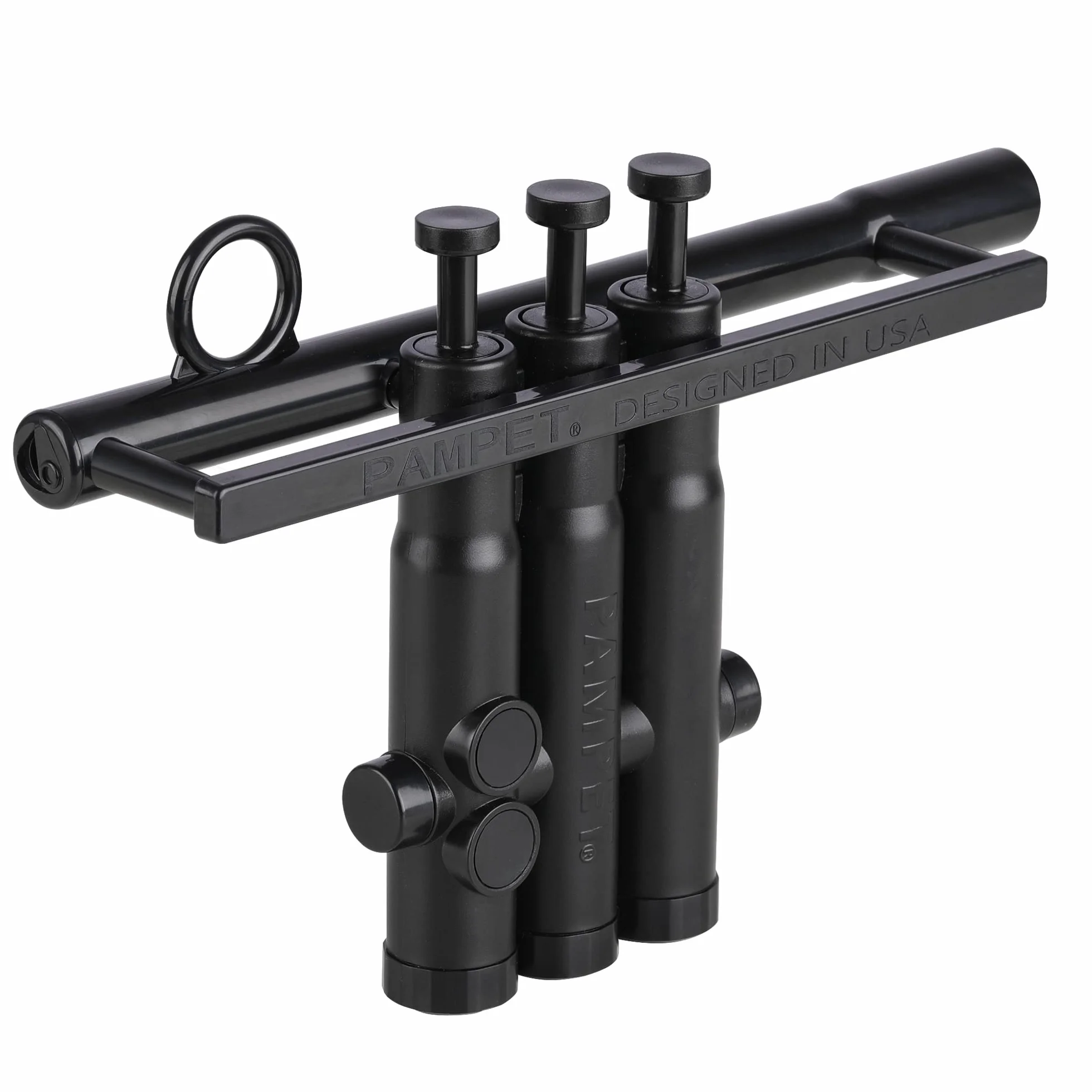 PAMPET - Dispositivo de entrenamiento para trompeta Si bemol, Negro