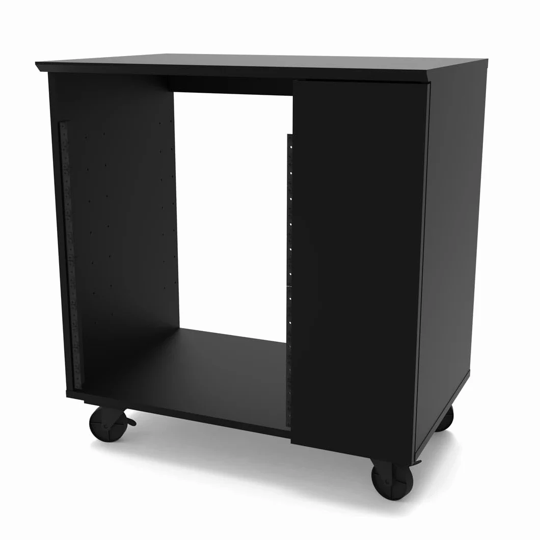 Glorious Modular Side Rack Black - Expansión para Racks de mesas de Estudio