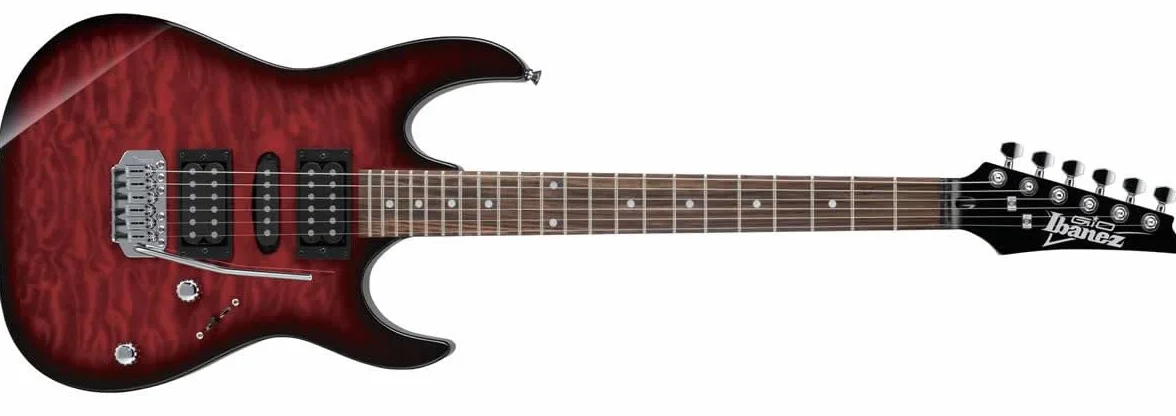 Ibanez Grx70Qa-Trb - Guitarra Eléctrica, Rojo