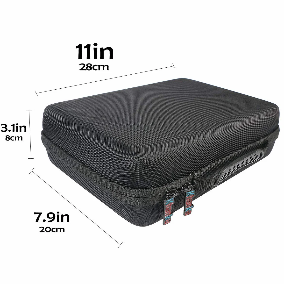 Khanka Funda rígida para reproductor de DVD portátil WONNIE de 10,5 pulgadas, para DBPOWER de 10,5 pulgadas (solo bolsa)